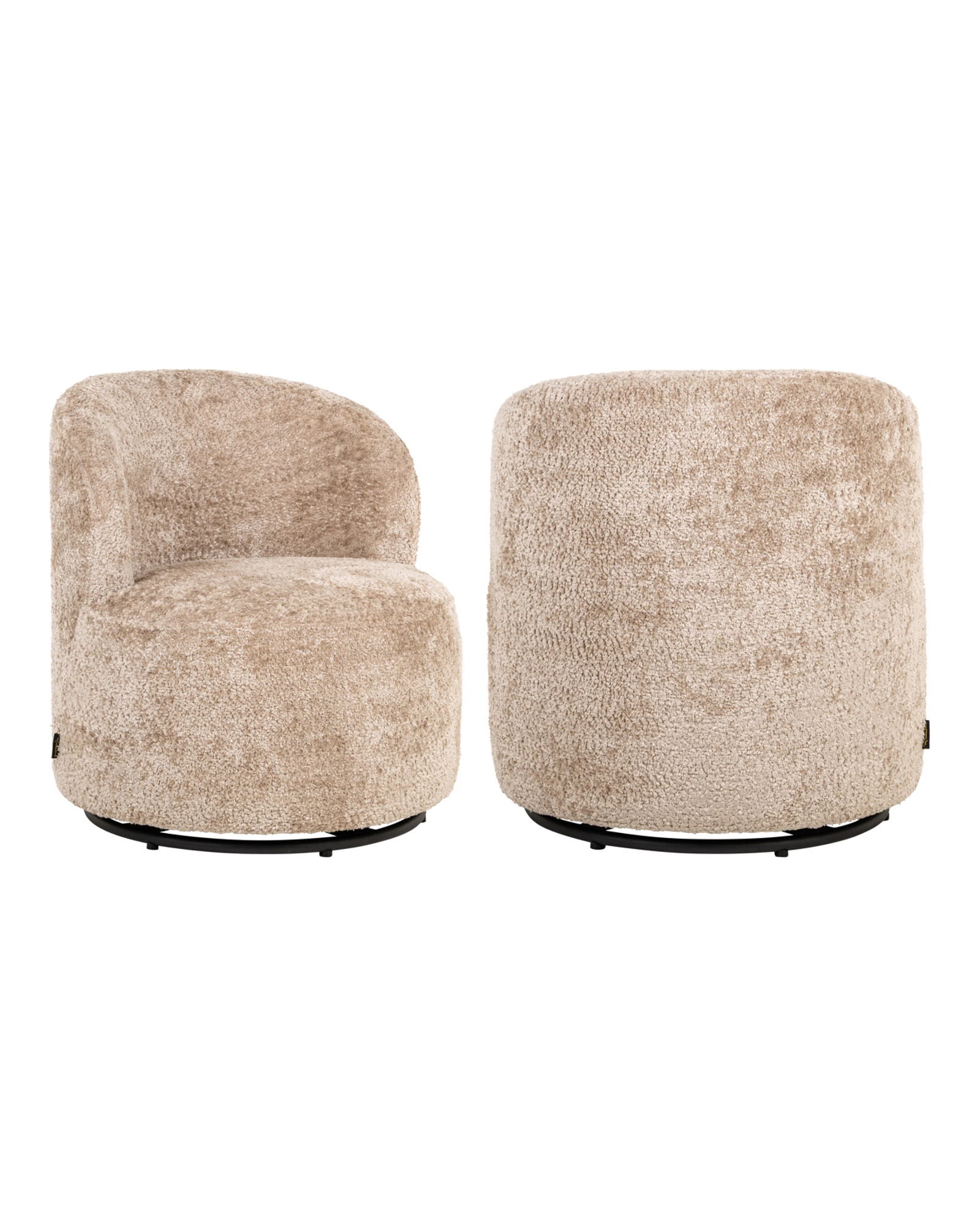 Sessel Jackie, Sheep natural, drehbar von Richmond Interiors, Produktansicht 2