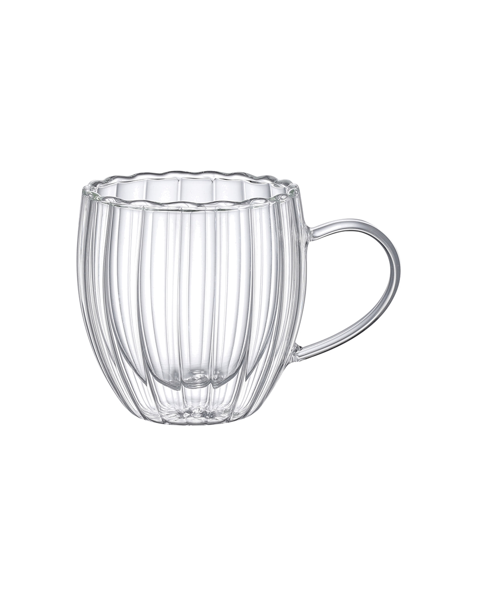 Kyoto Tasse aus doppelwandigem Borosilikatglas, doppelwandig, 260 ml, Ansicht 1