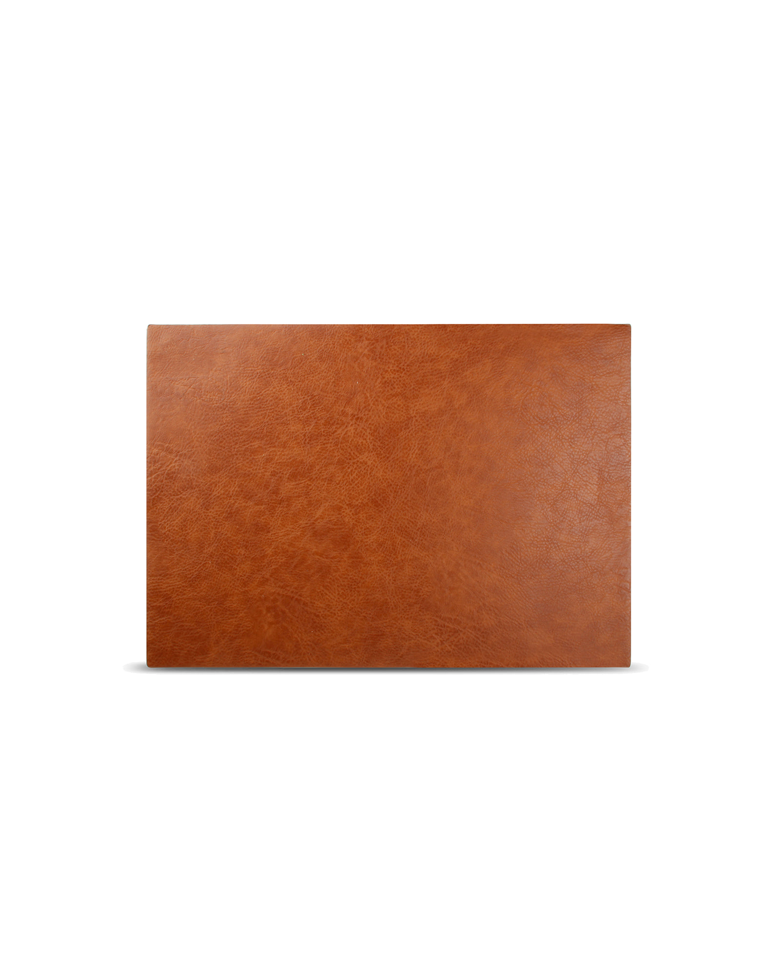Layer Platzset 43 × 30 cm, Lederoptik Braun, Ansicht 1