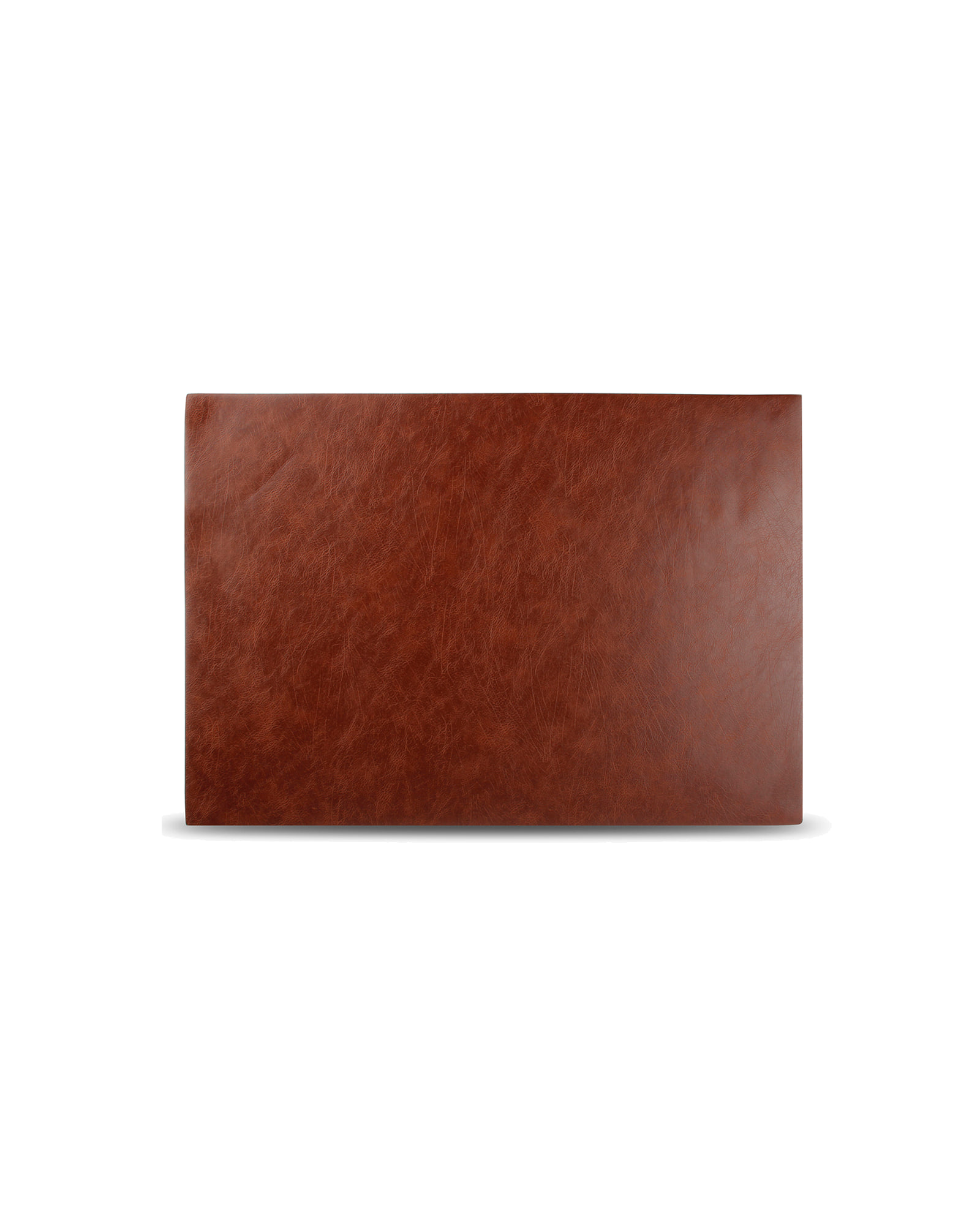 Layer Platzset 43 × 30 cm, Lederoptik Dunkelbraun, Ansicht 1