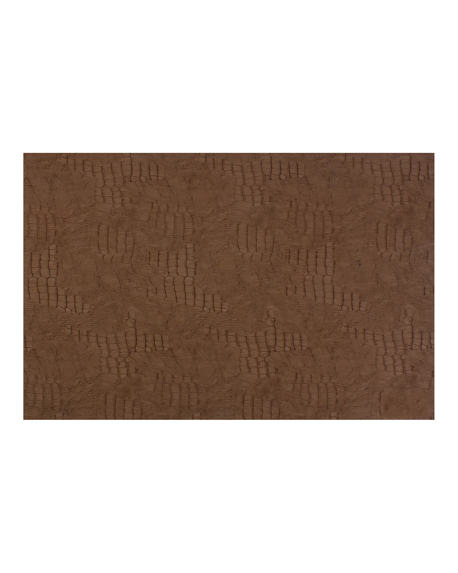 Layer Platzset in Lederoptik, Lederoptik Braun, 45 × 30 cm