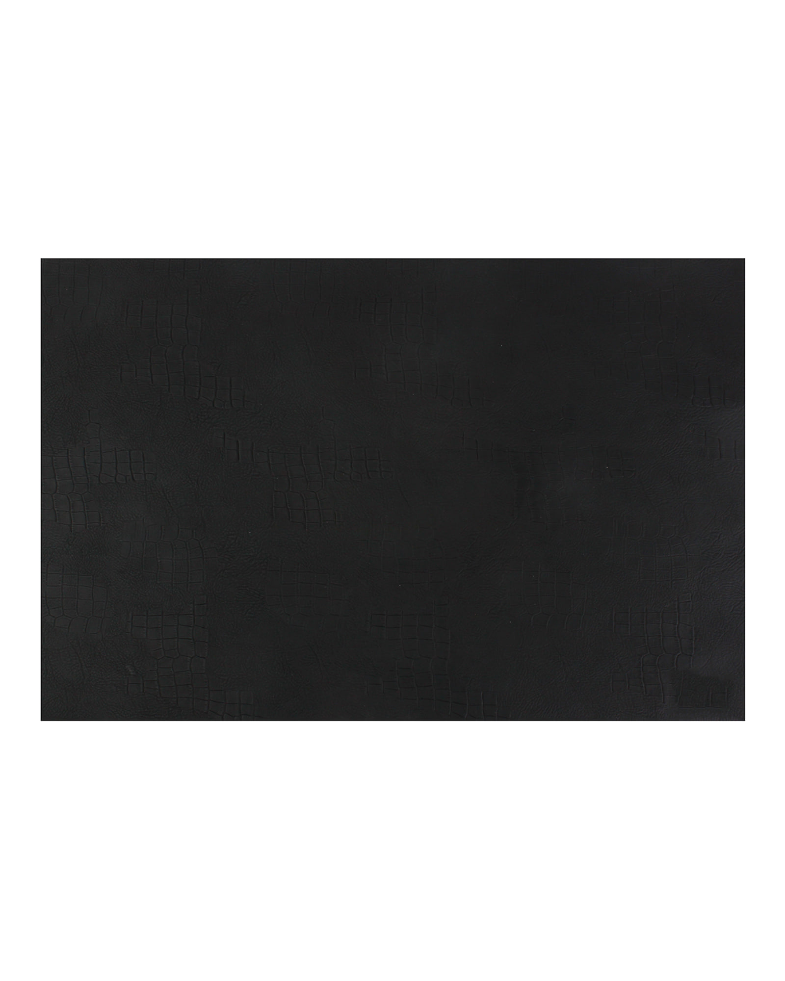 Layer Platzset in Lederoptik, Lederoptik Schwarz, 45 × 30 cm