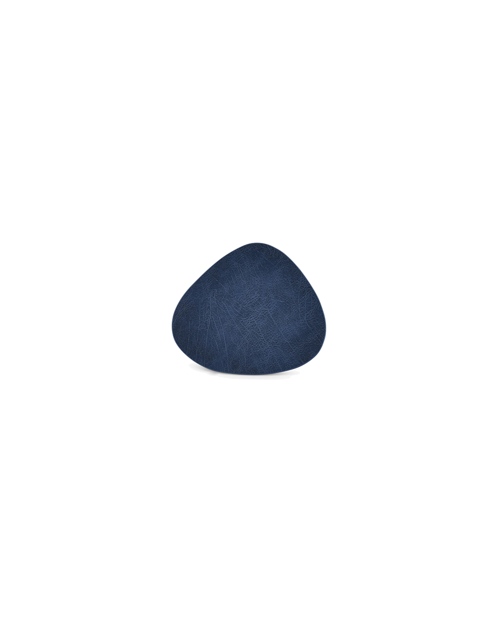 Layer Untersetzer aus Kunstleder in Lederoptik, Lederoptik Blau, 11 × 10 cm, Ansicht 1