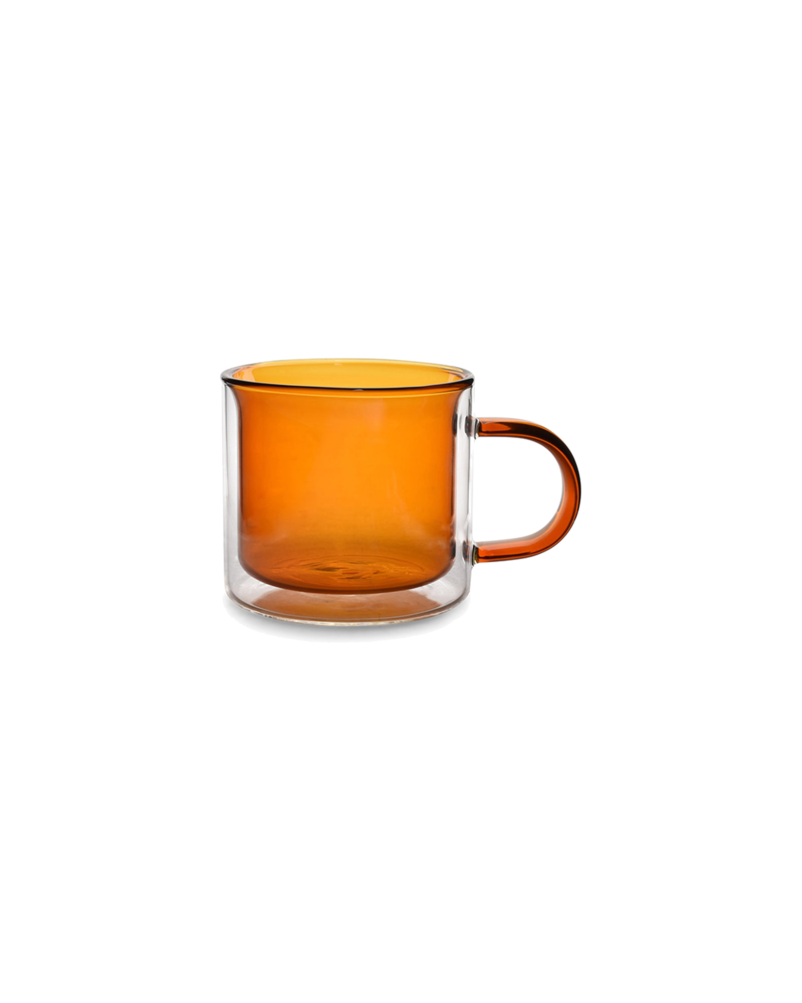 Liv Becher aus doppelwandigem Borosilikatglas, doppelwandig Bernstein, 270 ml, Ansicht 1
