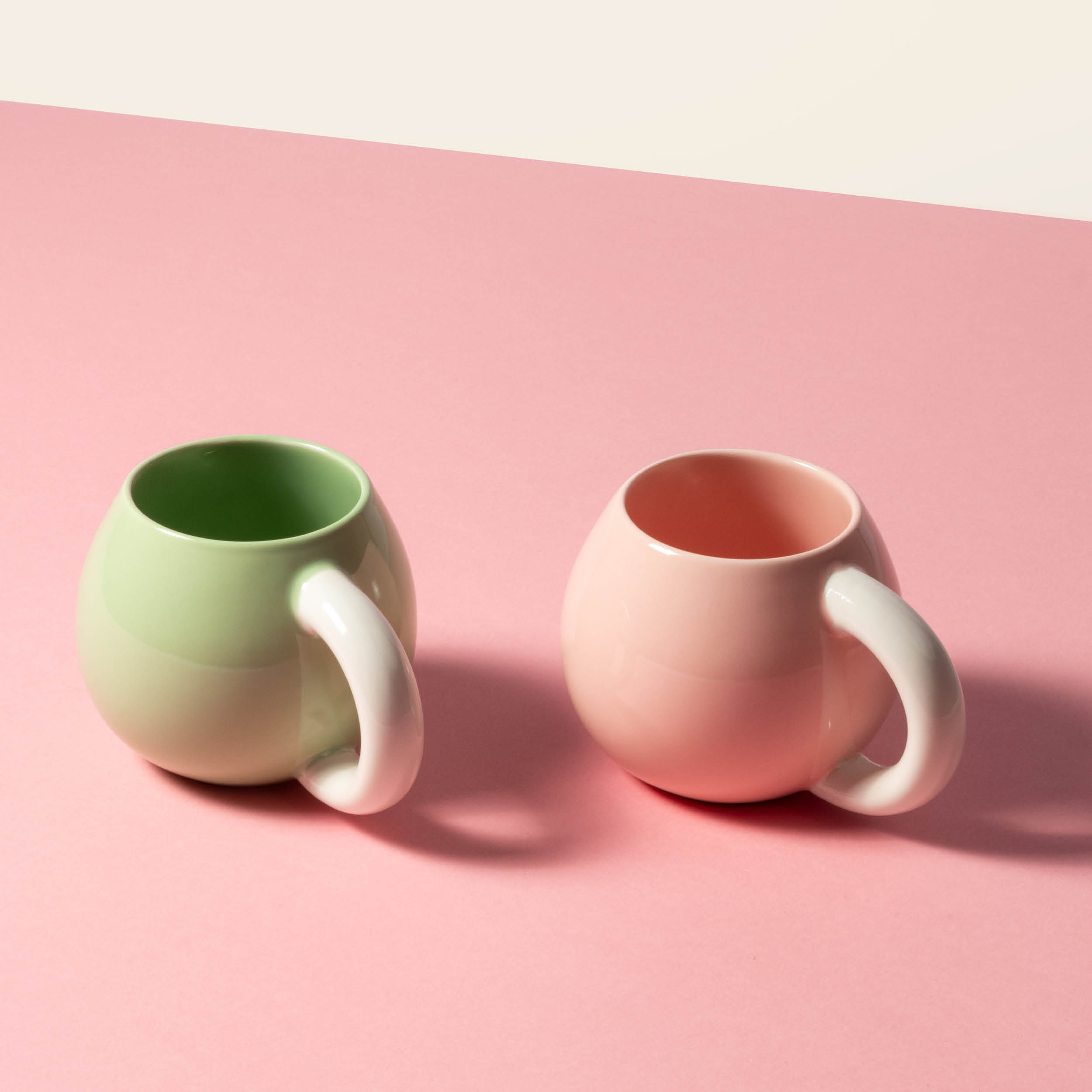 Lola Becher aus New Bone China, rund Rosa, 330 ml, Ansicht 4