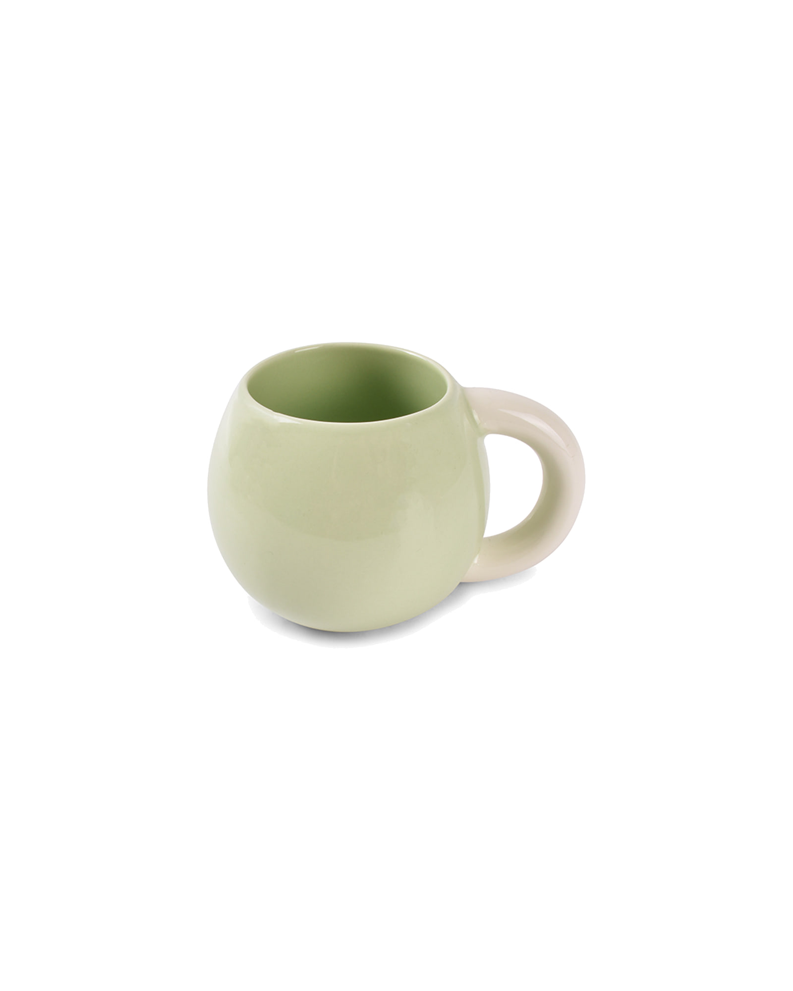 Lola Becher aus New Bone China, rund Grün, 330 ml, Ansicht 2