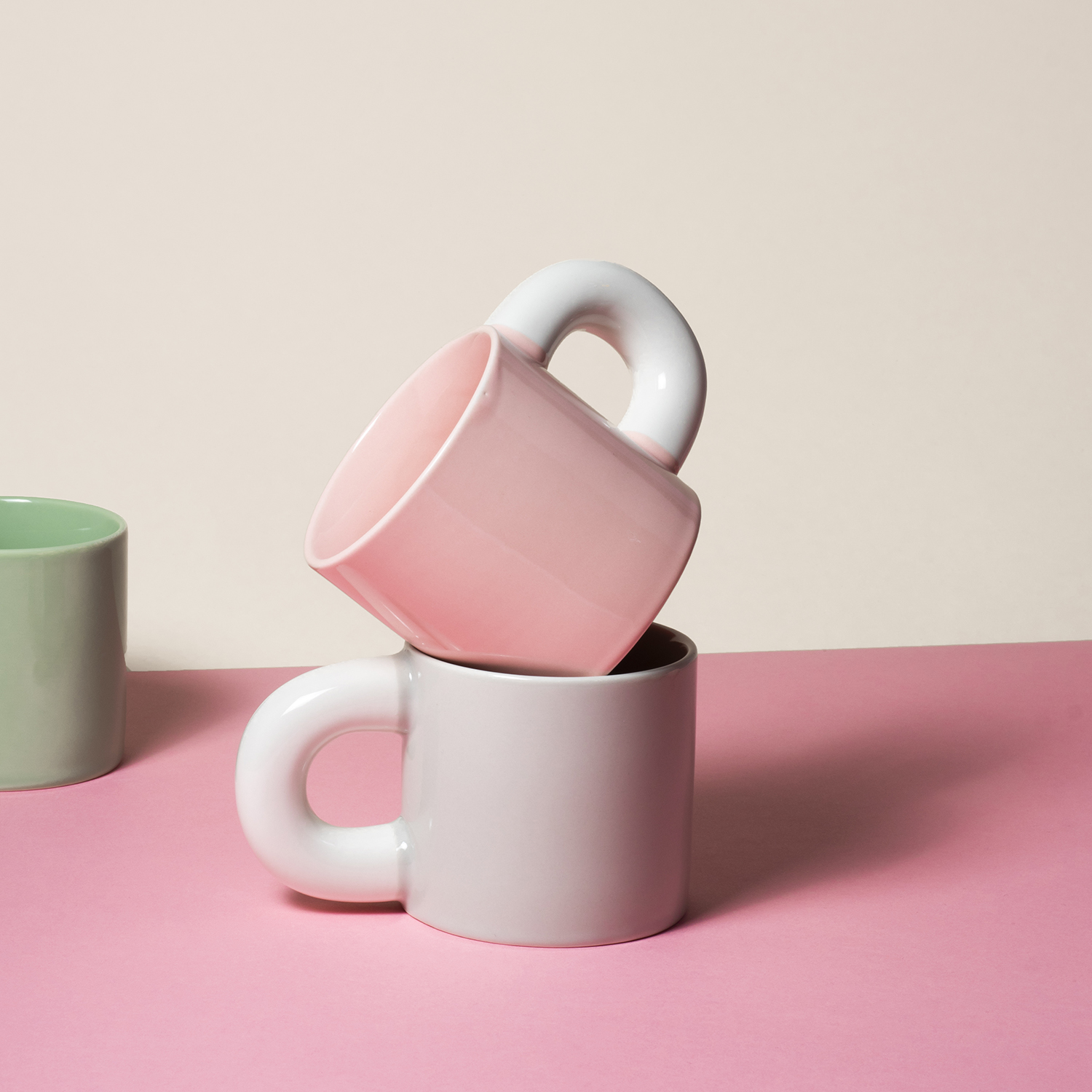 Lola Becher aus New Bone China, Grau, 330 ml, Ansicht 4