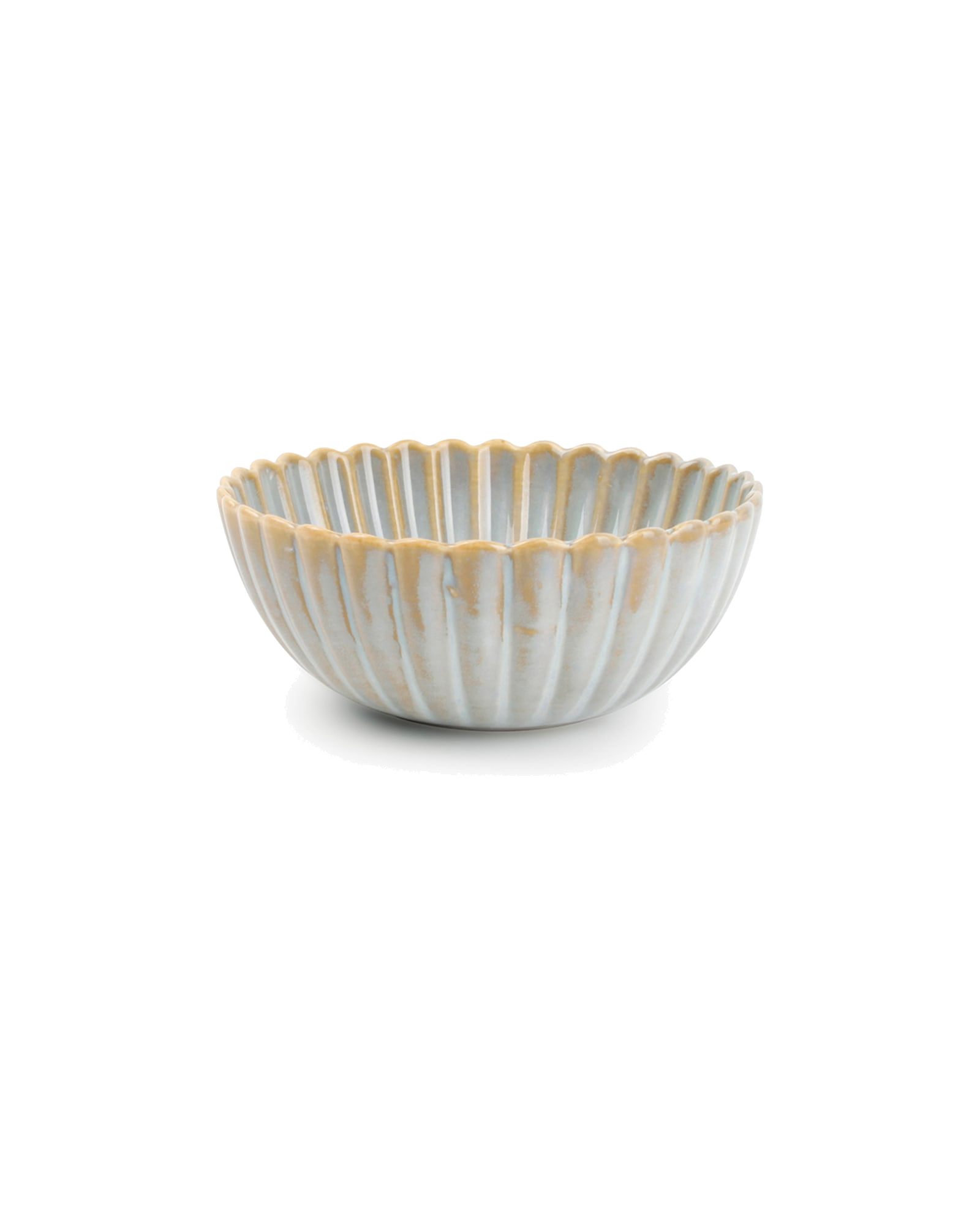 Lotus Schale aus Porzellan, Nuance Weiß, Ø 10 cm, H 4 cm, Ansicht 2