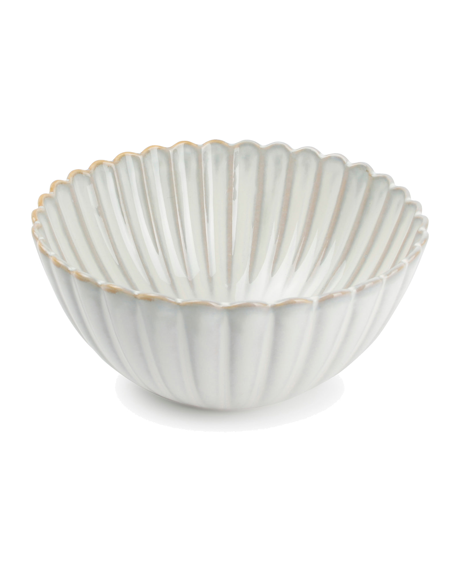 Lotus Schale aus Porzellan, Nuance Weiß, Ø 16 cm, H 7,5 cm, Ansicht 1