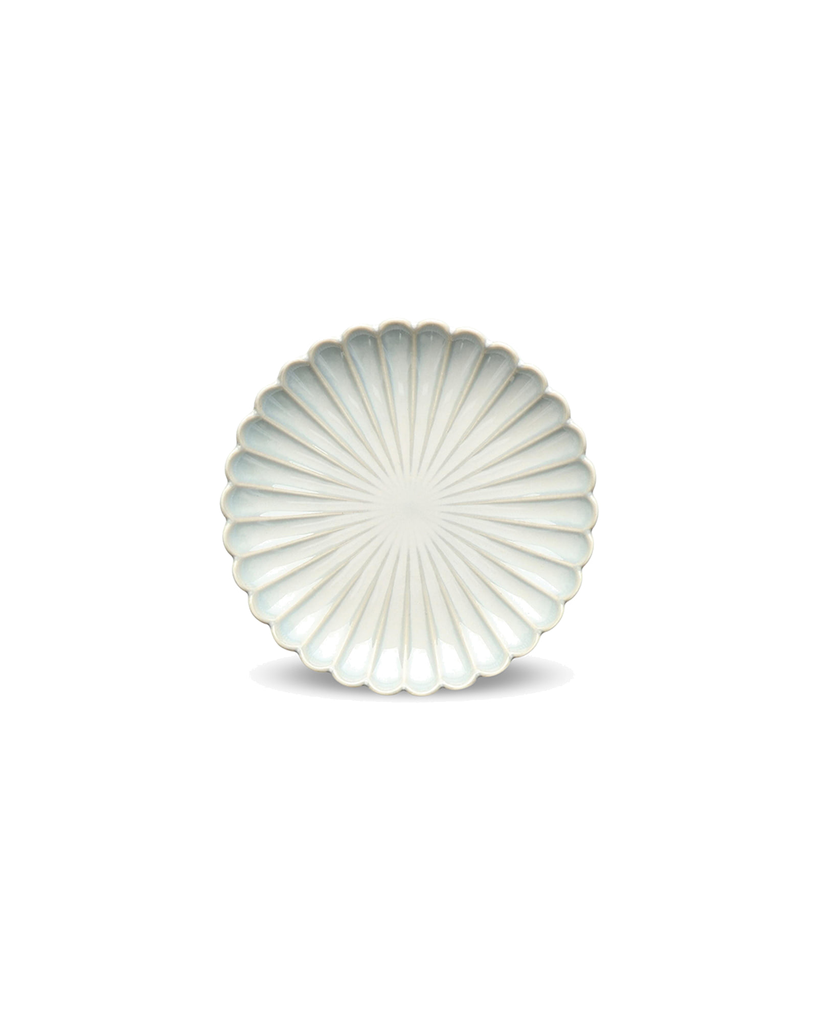 Lotus Teller aus Porzellan, Nuance Weiß, Ø 15 cm, Ansicht 1