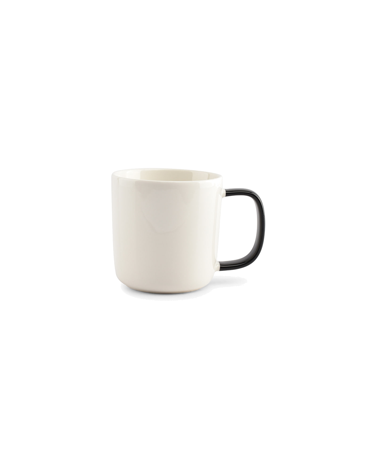 Mae Becher aus New Bone China, Weiß/Schwarz, 370 ml, Ansicht 1