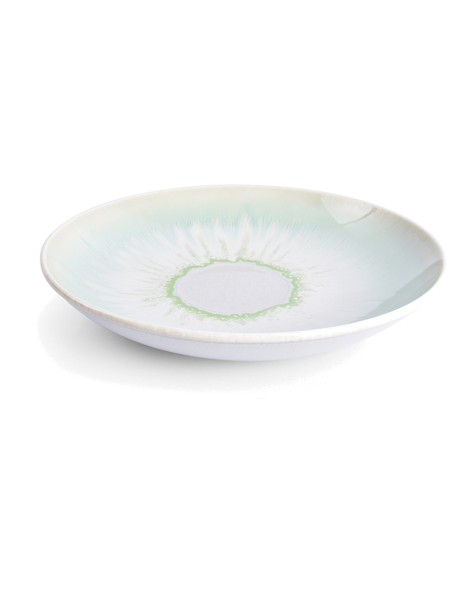 Maldives Suppenteller aus Porzellan, Frühlingsgrün, Ø 26 cm, H 4,5 cm, Ansicht 1