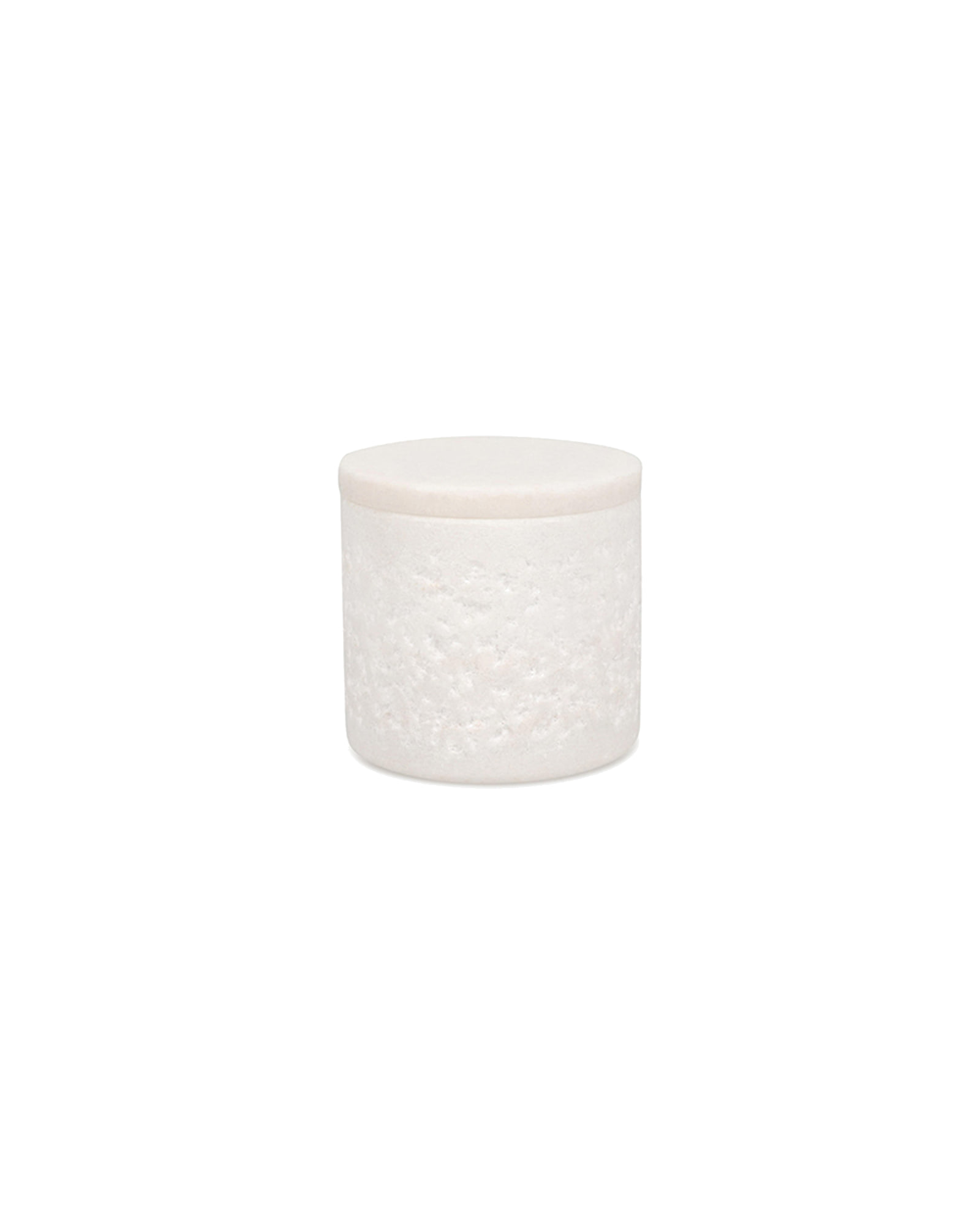 Marbliss Deckeldose aus Marmor, Weiß, Ø 7 cm, H 7 cm, Ansicht 1