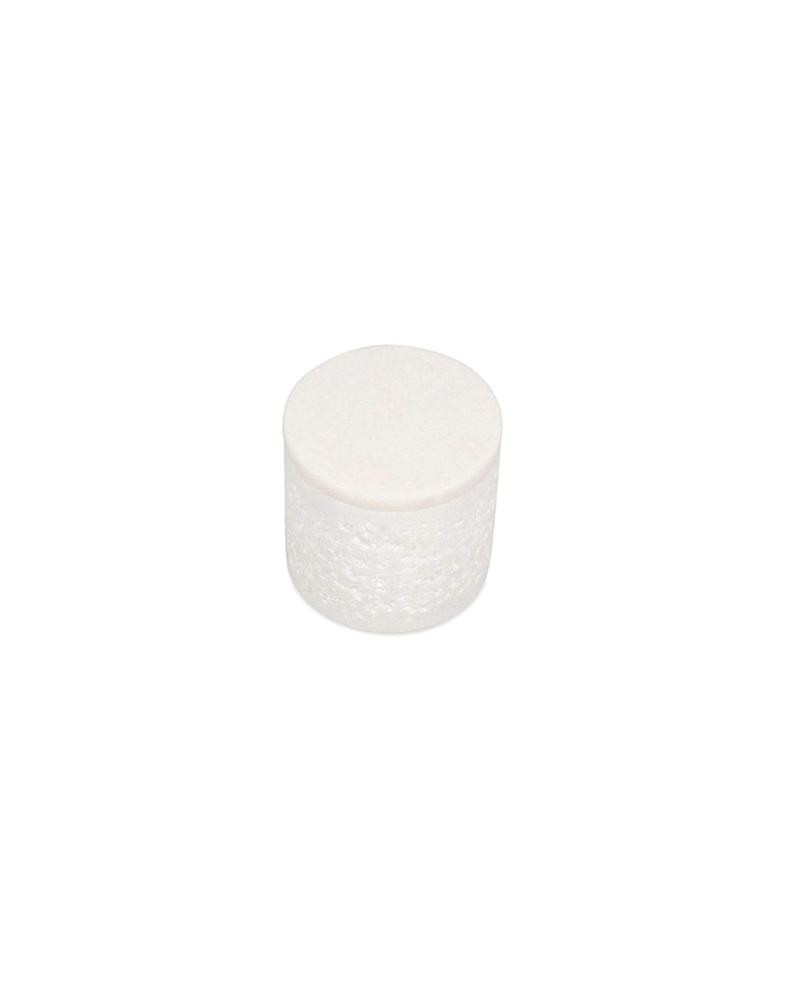 Marbliss Deckeldose aus Marmor, Weiß, Ø 7 cm, H 7 cm, Ansicht 3