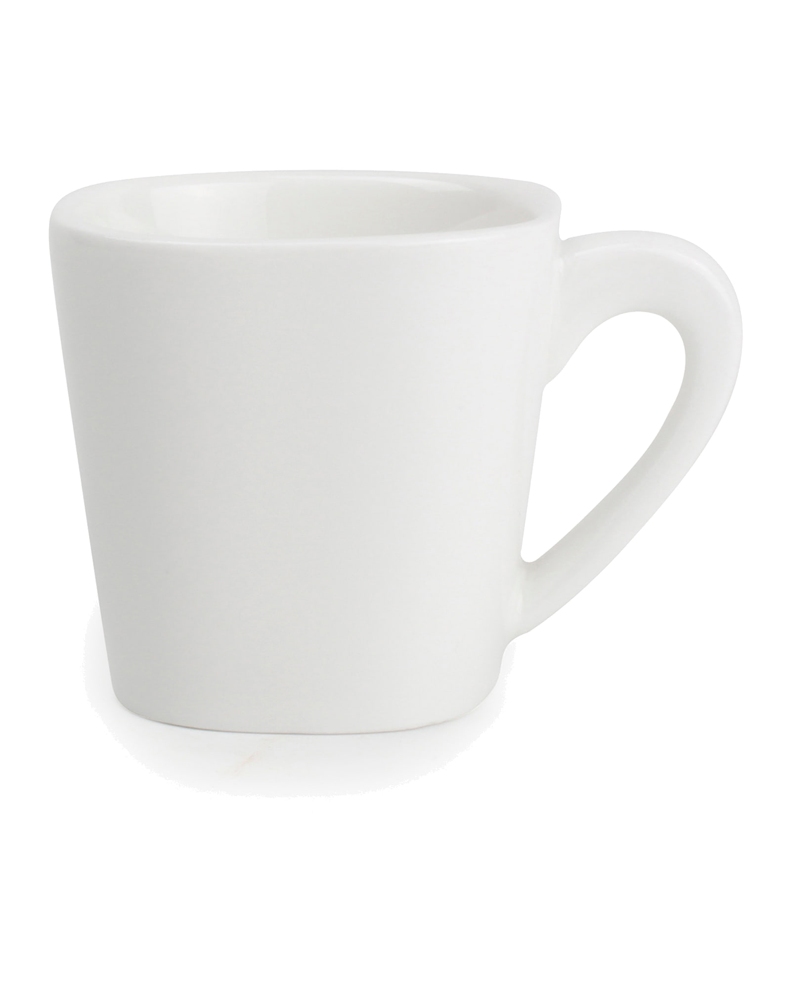 Match Mokkatasse mit Untertasse aus New Bone China, Weiß, 80 ml, Ansicht 2