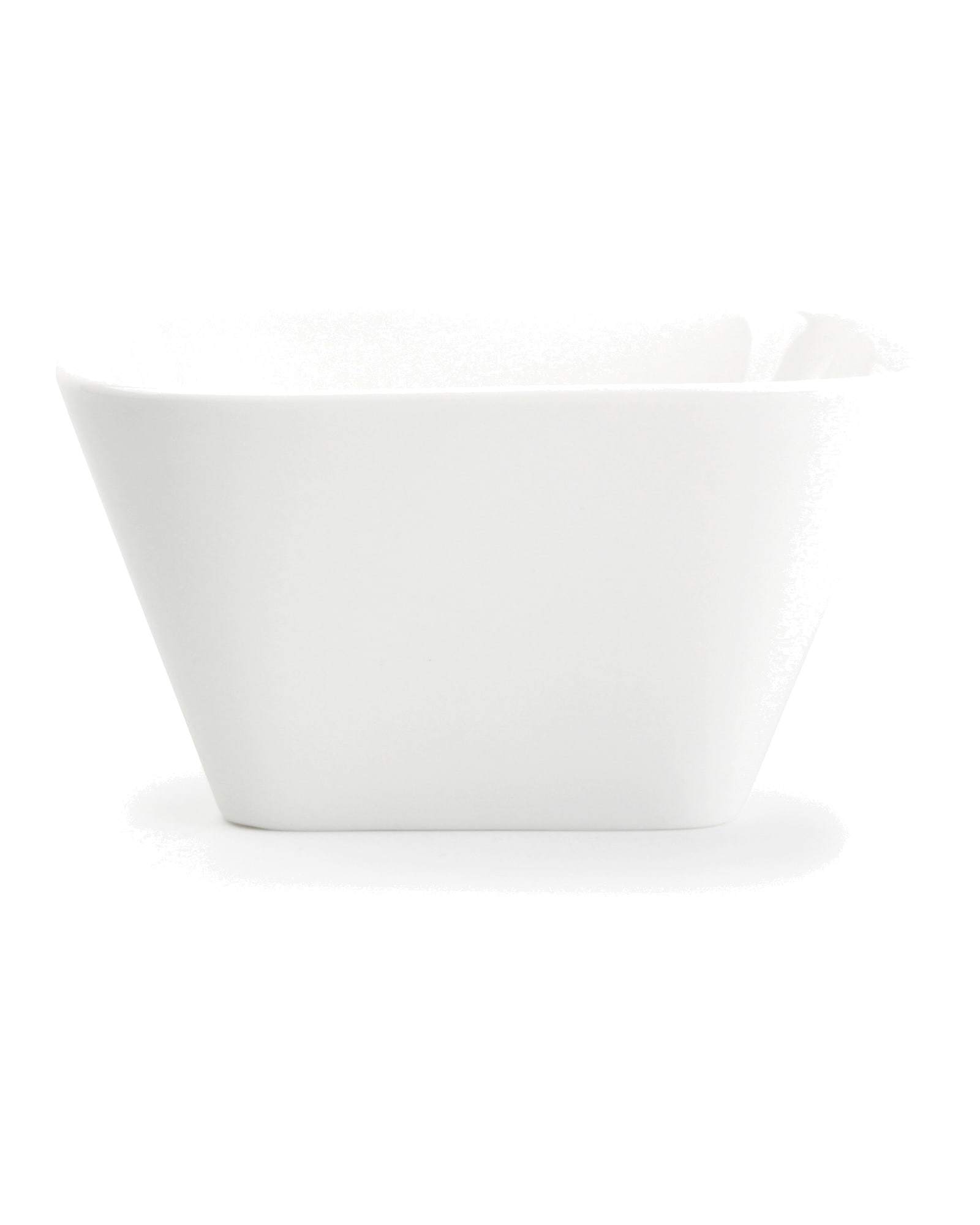 Match Schale aus New Bone China, Weiß, 10 × 10 cm, H 5,7 cm