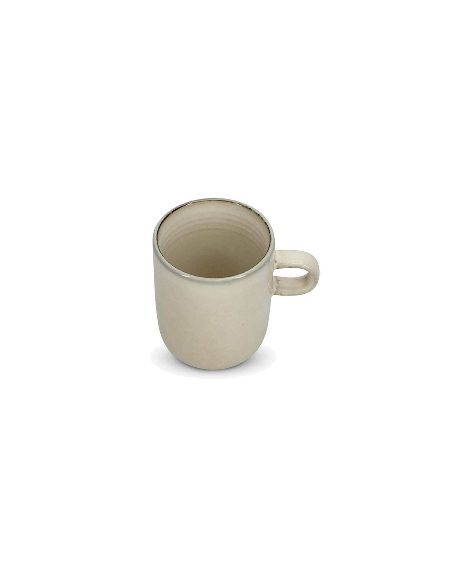 Meridian Becher aus Steinzeug, Elfenbein, 330 ml, Ansicht 3