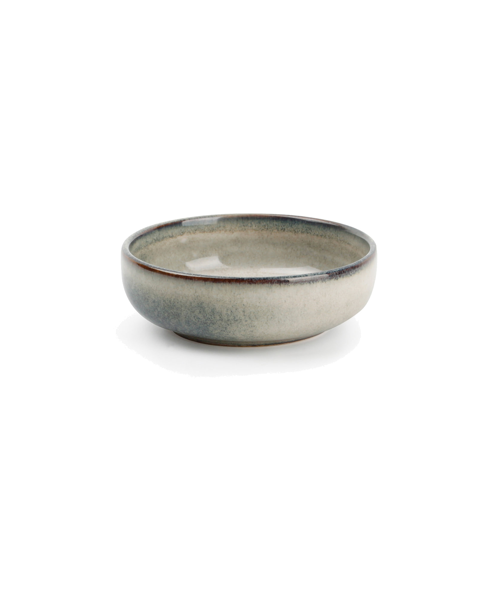 Meridian Schale aus Steinzeug, Grün/Blau, Ø 9 cm, H 3 cm, Ansicht 2