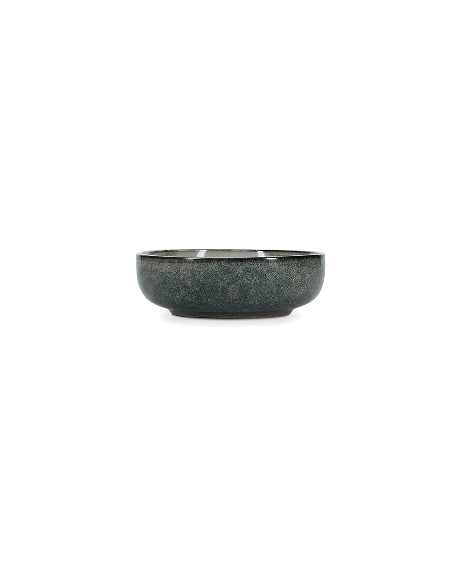 Meridian Schale aus Steinzeug, Grün/Blau, Ø 13 cm, H 4 cm, Ansicht 1