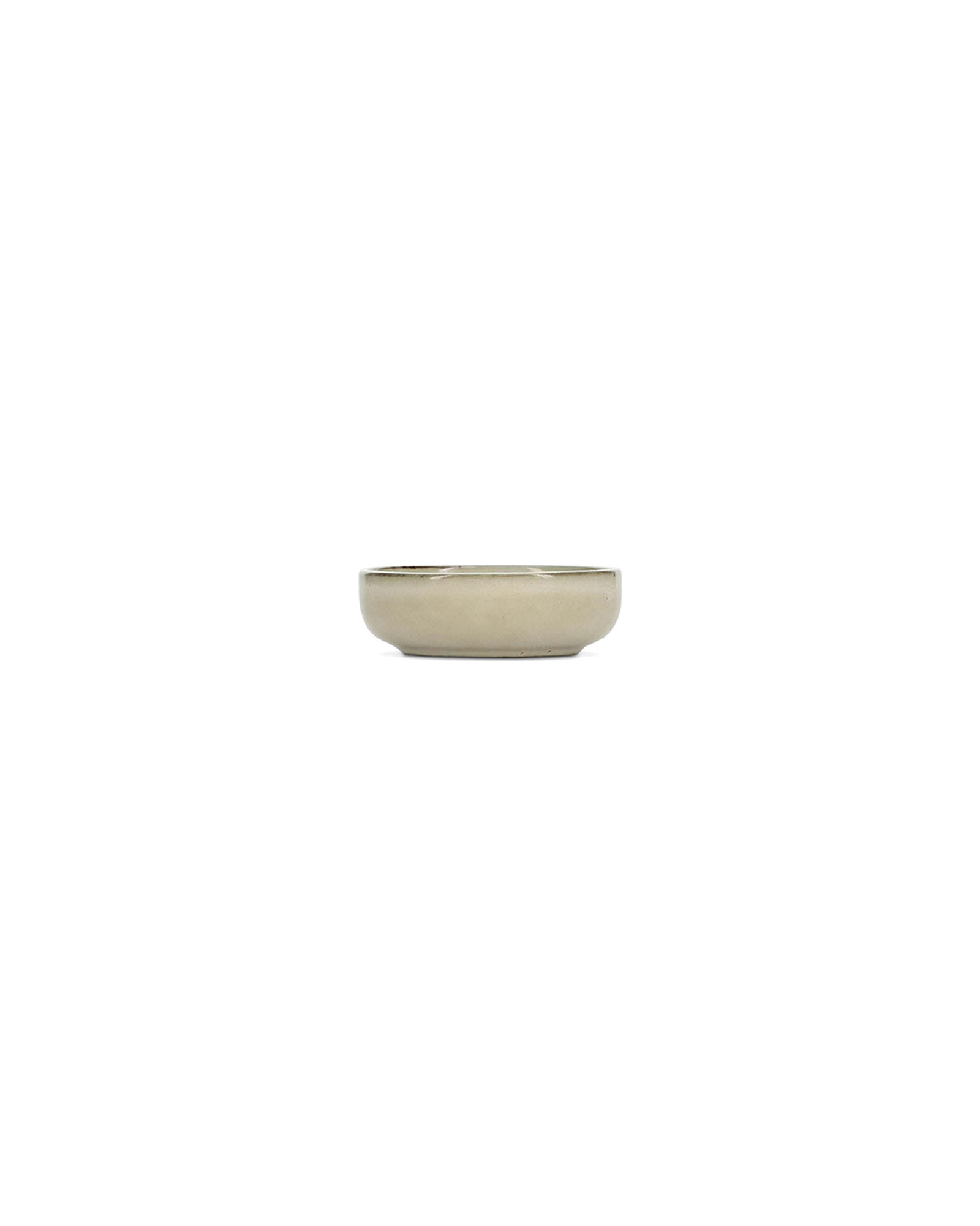 Meridian Schale aus Steinzeug, Elfenbein, Ø 9 cm, H 3 cm, Ansicht 2