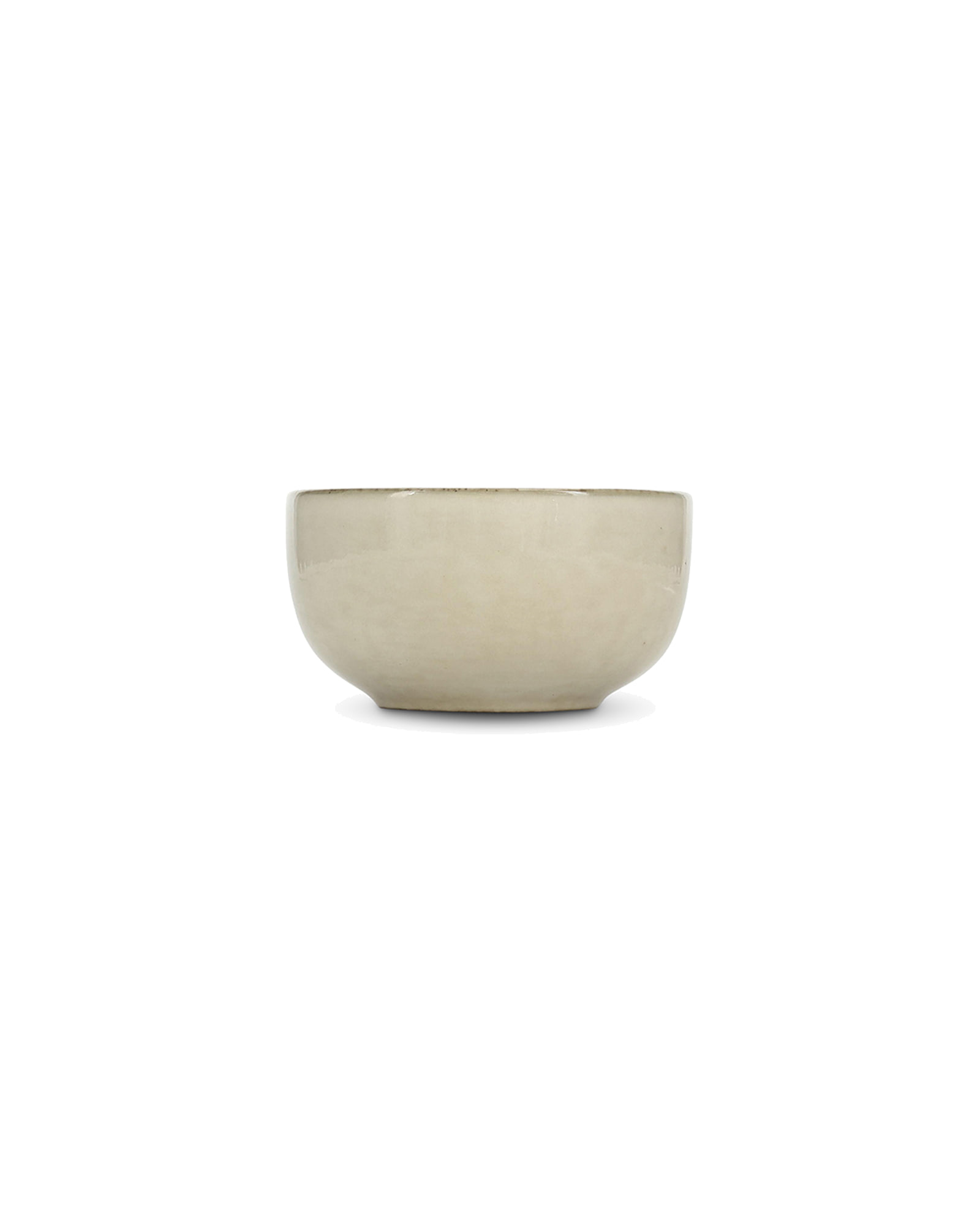 Meridian Schale aus Steinzeug, Elfenbein, Ø 13 cm, H 7 cm, Ansicht 1
