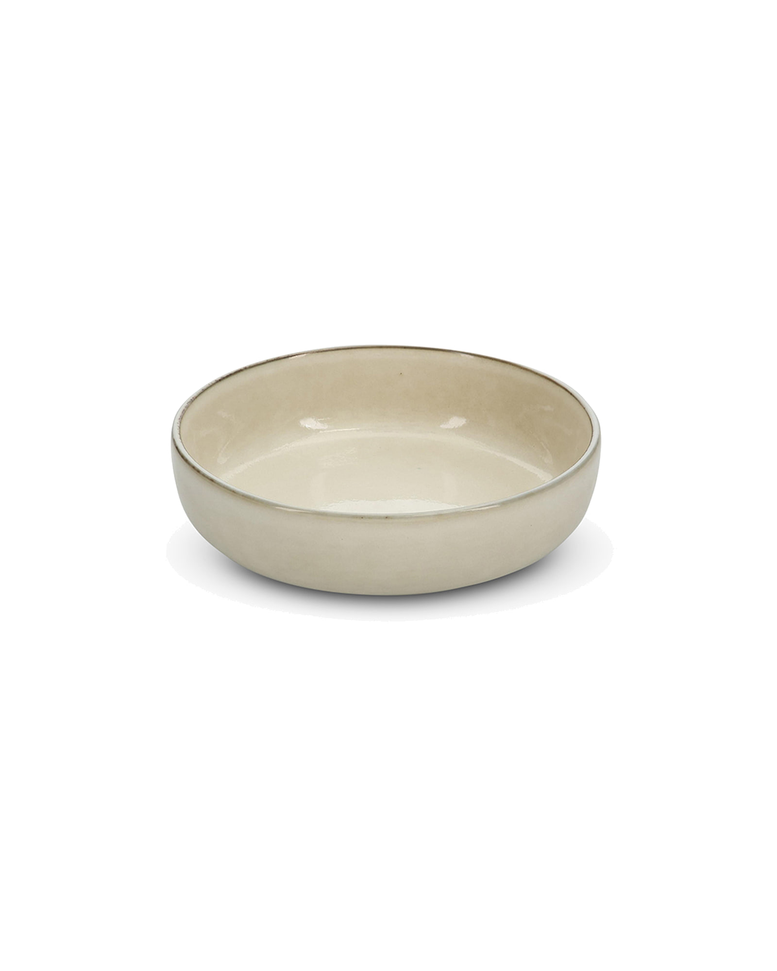 Meridian Schale aus Steinzeug, Elfenbein, Ø 17,5 cm, H 5 cm, Ansicht 1