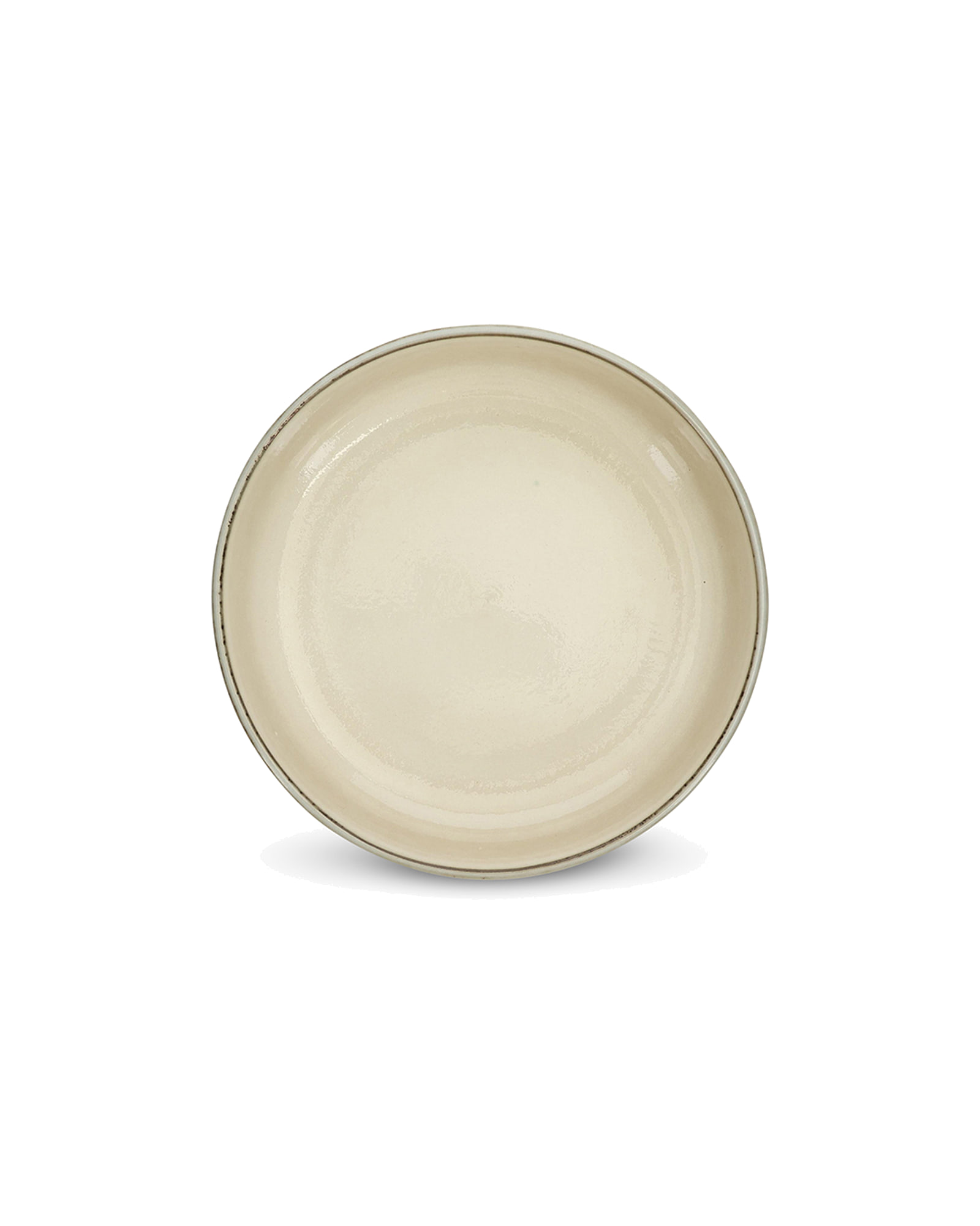 Meridian Schale aus Steinzeug, Elfenbein, Ø 17,5 cm, H 5 cm, Ansicht 2