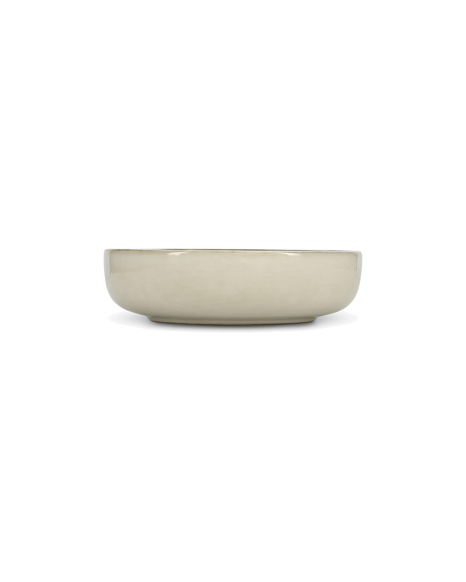 Meridian Schale aus Steinzeug, Elfenbein, Ø 17,5 cm, H 5 cm, Ansicht 3