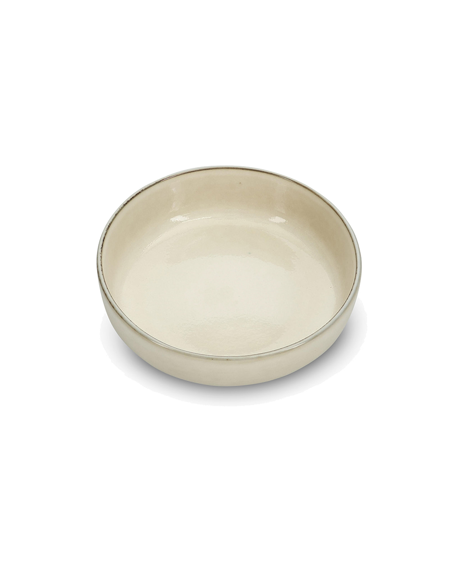 Meridian Schale aus Steinzeug, Elfenbein, Ø 17,5 cm, H 5 cm, Ansicht 4