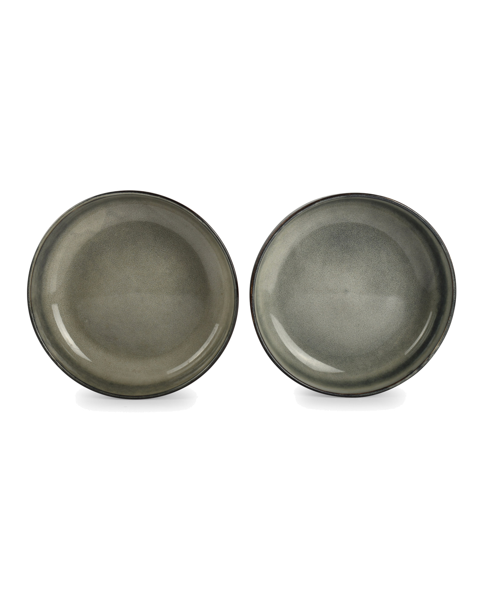 Meridian Suppenteller aus Steinzeug, Grün/Blau, Ø 22 cm, H 6 cm, Ansicht 5
