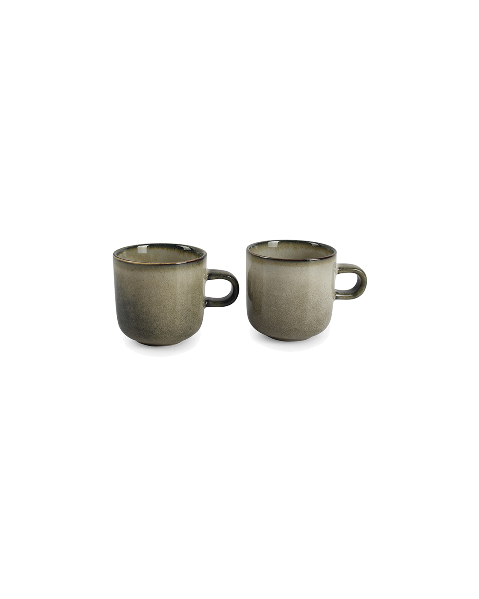 Meridian Tasse aus Steinzeug, Grün/Blau, 240 ml, Ansicht 3