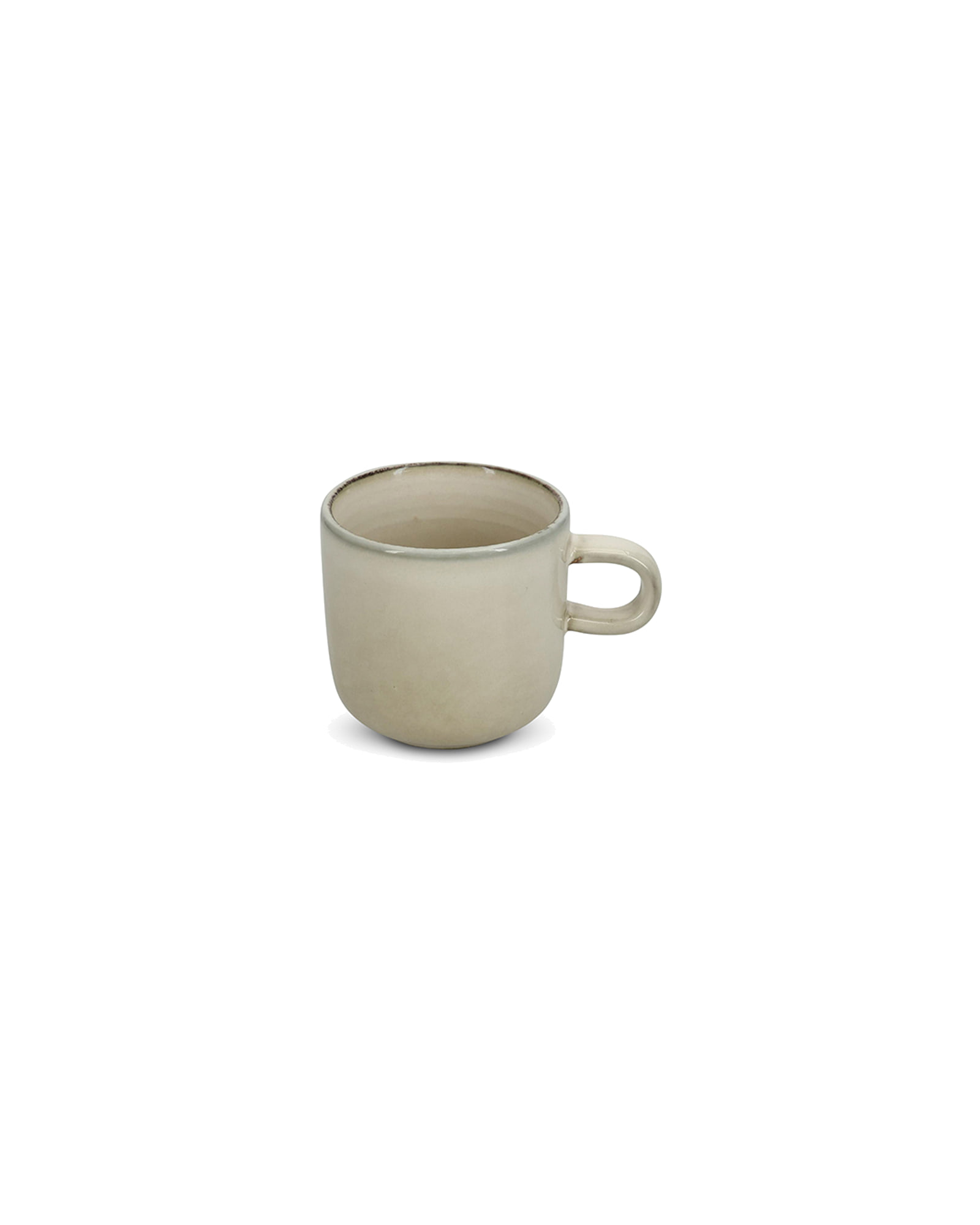 Meridian Tasse aus Steinzeug, Elfenbein, 240 ml, Ansicht 2