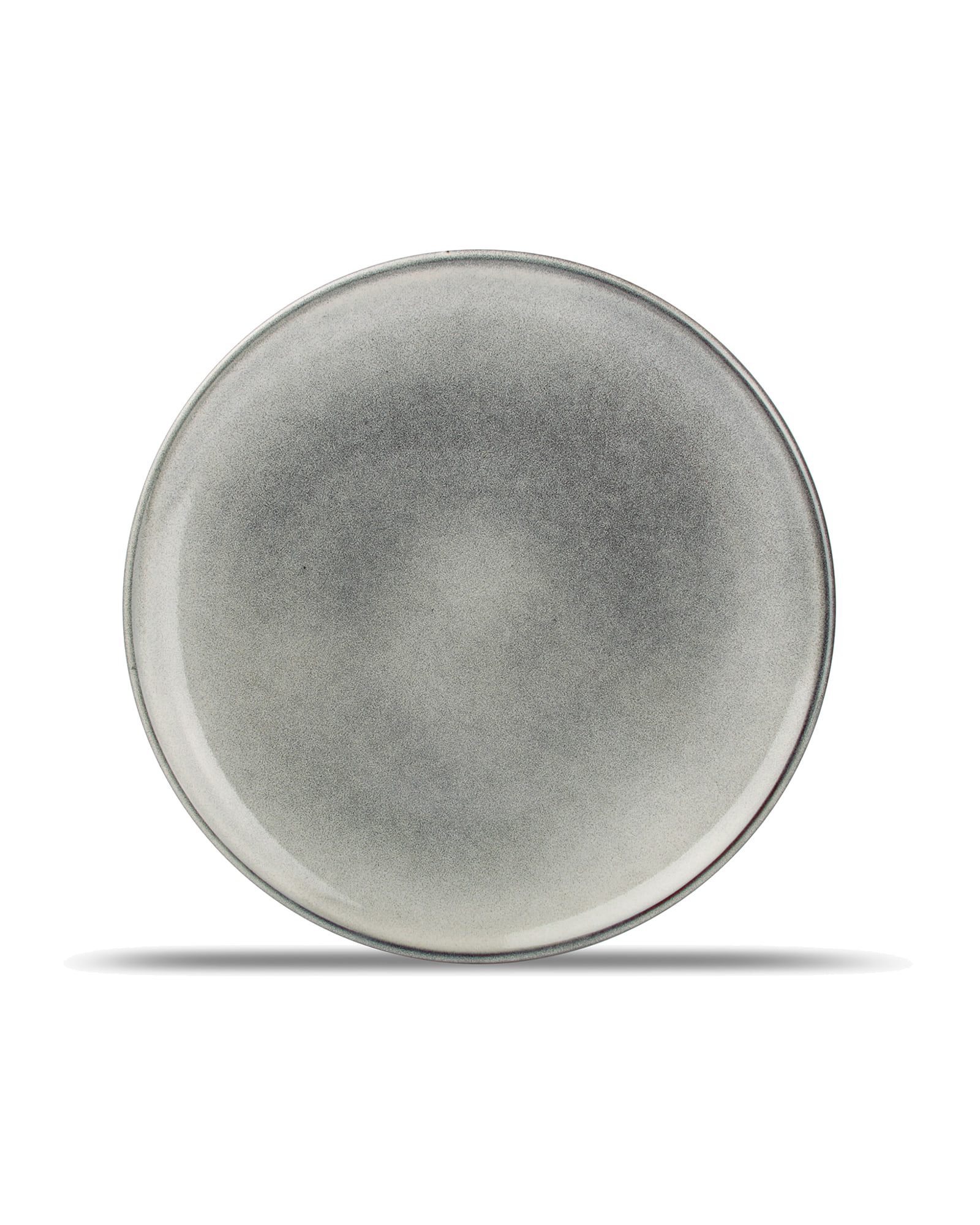 Meridian Teller aus Steinzeug, Grün/Blau, Ø 26 cm, Ansicht 1