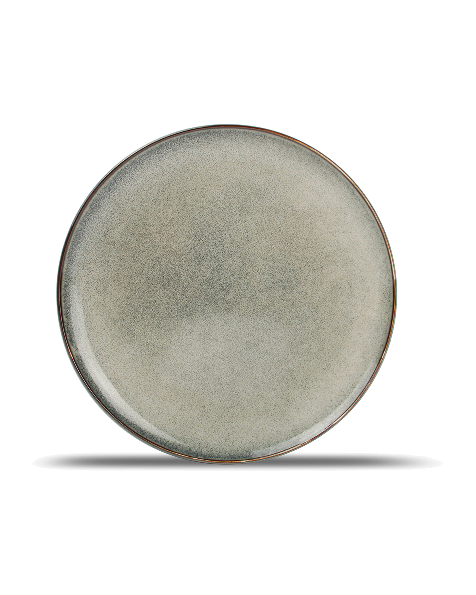 Meridian Teller aus Steinzeug, Grün/Blau, Ø 20 cm, Ansicht 2