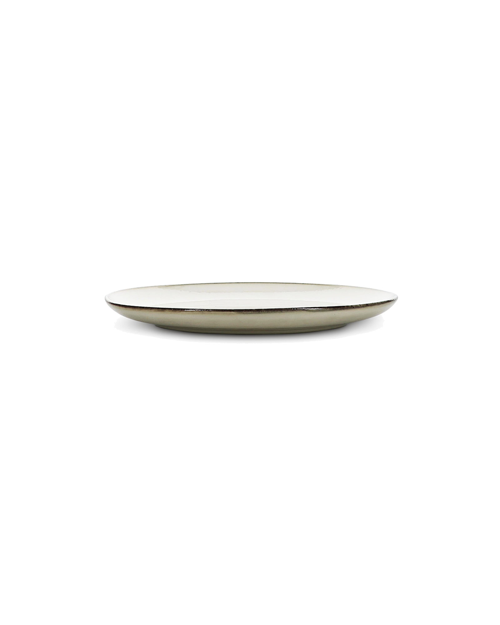 Meridian Teller aus Steinzeug, Elfenbein, Ø 20 cm, Ansicht 4