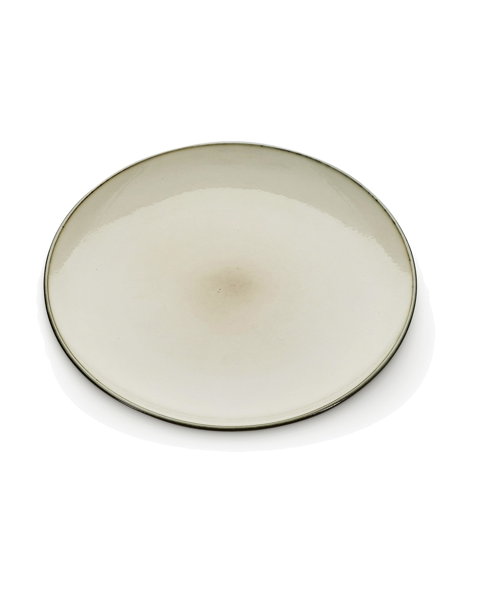 Meridian Teller aus Steinzeug, Elfenbein, Ø 26 cm, Ansicht 2