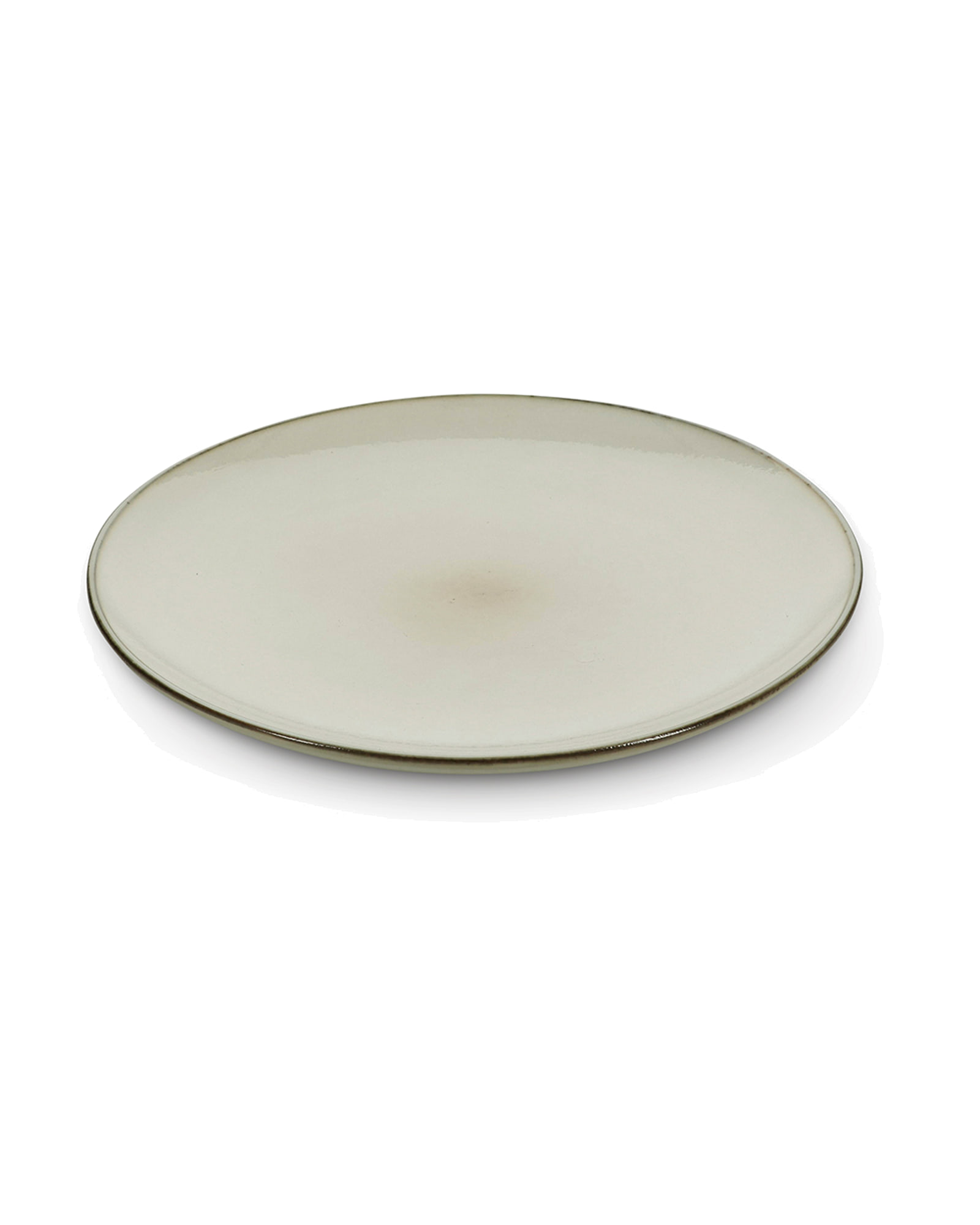 Meridian Teller aus Steinzeug, Elfenbein, Ø 26 cm, Ansicht 3