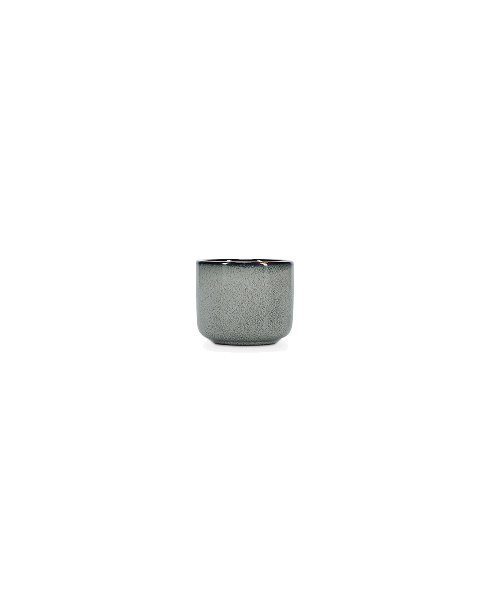 Meridian Zuckerdose aus Steinzeug, Grün/Blau, Ø 6,5 cm, H 5,5 cm, Ansicht 1