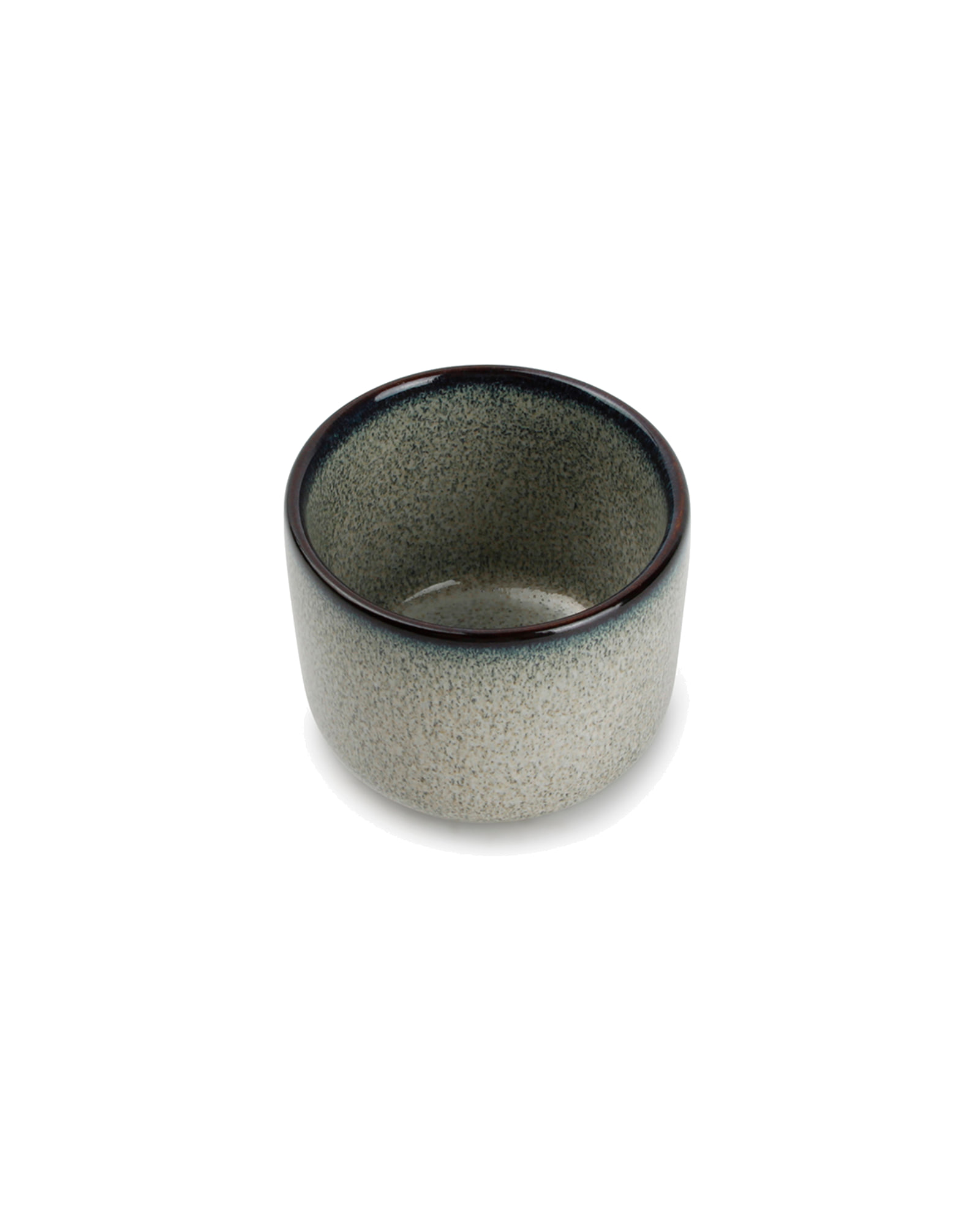 Meridian Zuckerdose aus Steinzeug, Grün/Blau, Ø 6,5 cm, H 5,5 cm, Ansicht 3
