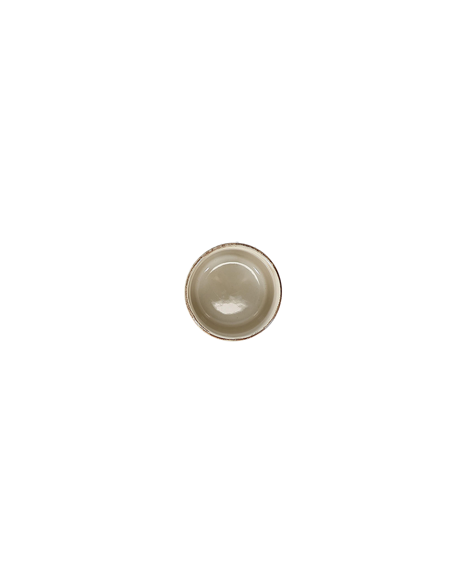 Meridian Zuckerdose aus Steinzeug, Elfenbein, Ø 6,5 cm, H 5,5 cm, Ansicht 2