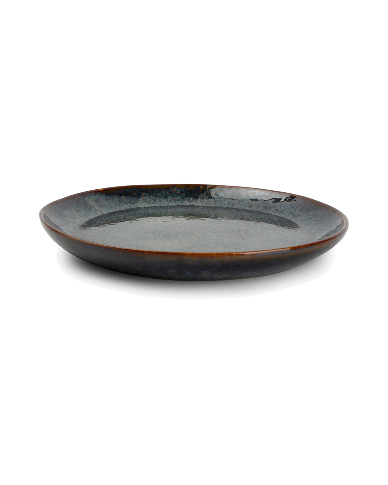 Mielo Teller aus Steinzeug, Saphirblau, Ø 15,5 cm, Ansicht 2