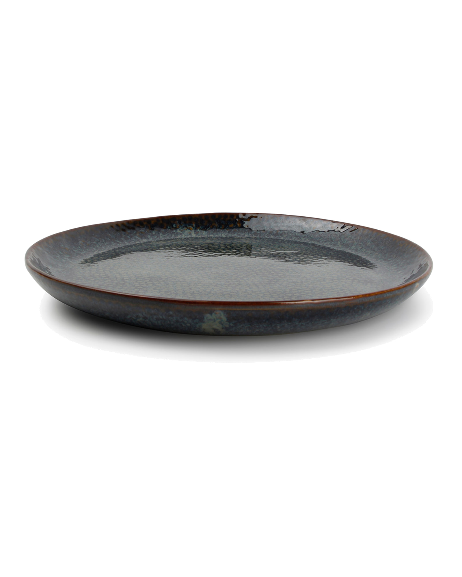 Mielo Teller aus Steinzeug, Saphirblau, Ø 20,5 cm, Ansicht 2