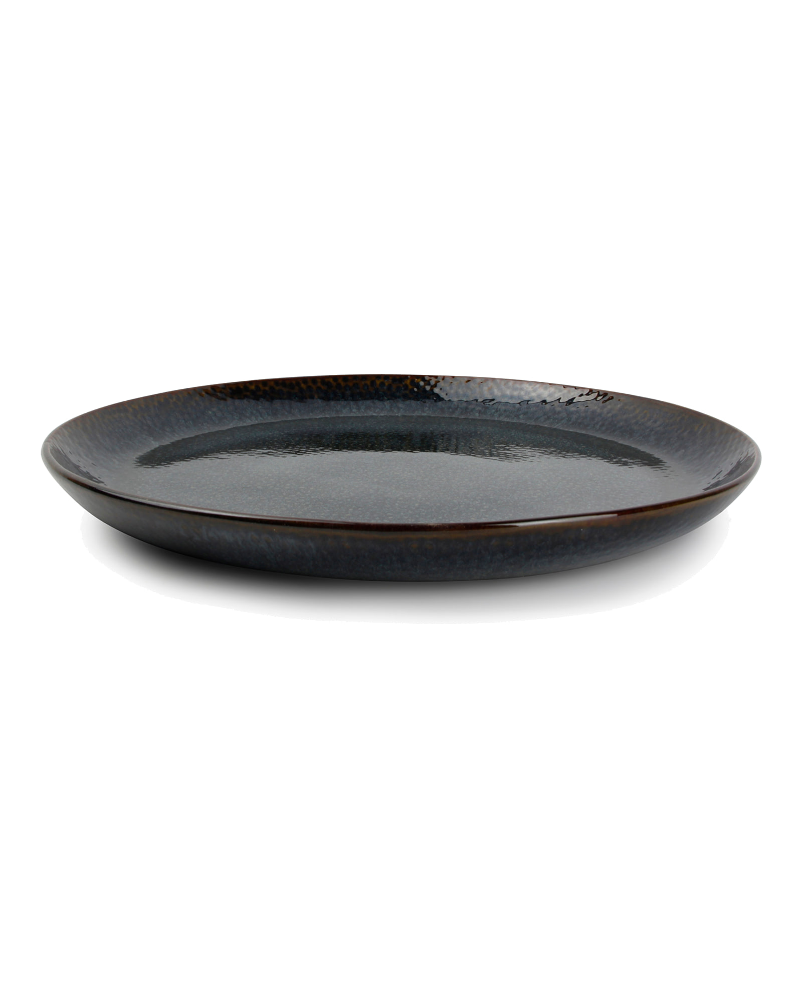 Mielo Teller aus Steinzeug, Saphirblau, Ø 26,5 cm, Ansicht 2