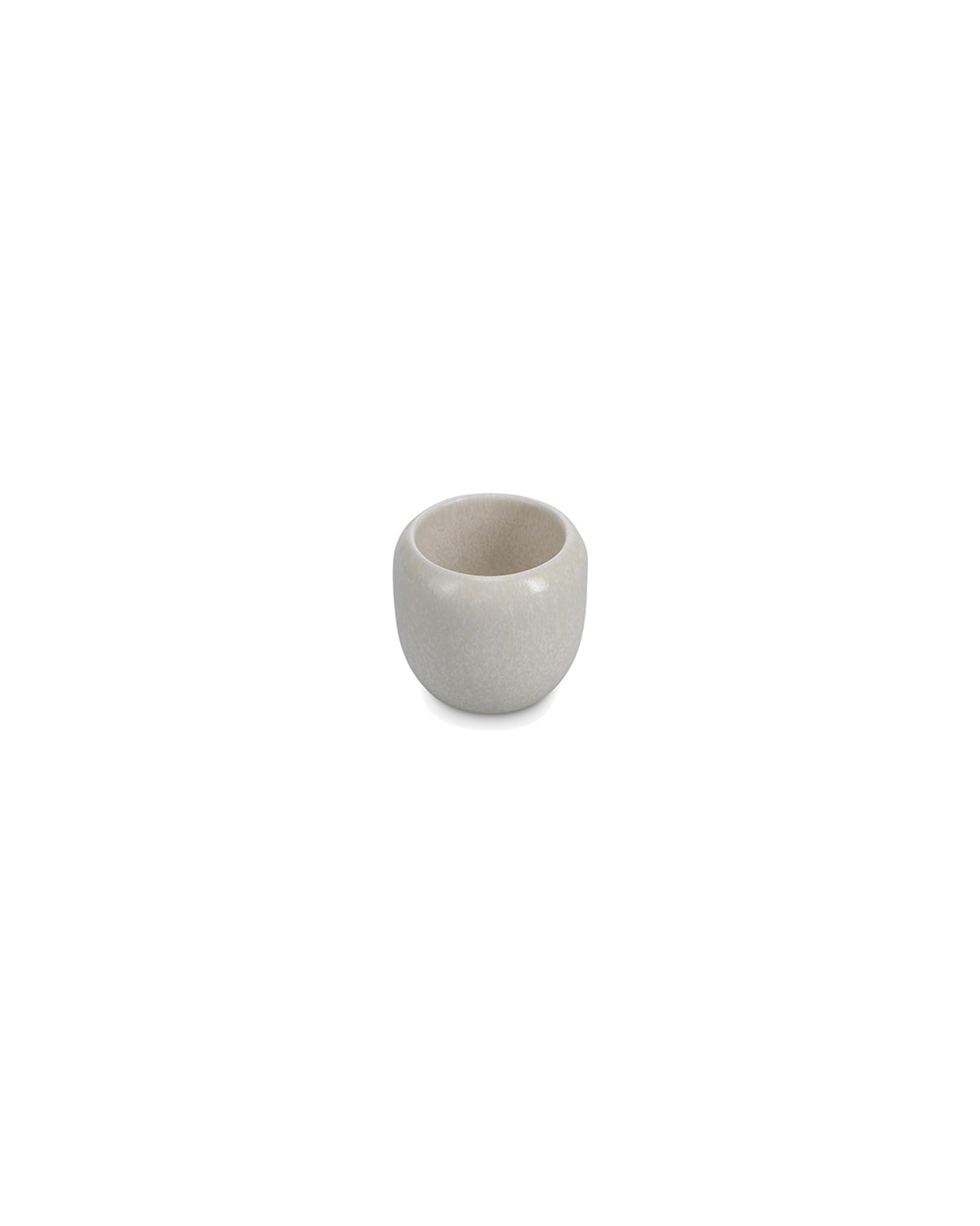 Mochi Mokkatasse aus Steinzeug, Beige, 85 ml, Ansicht 2
