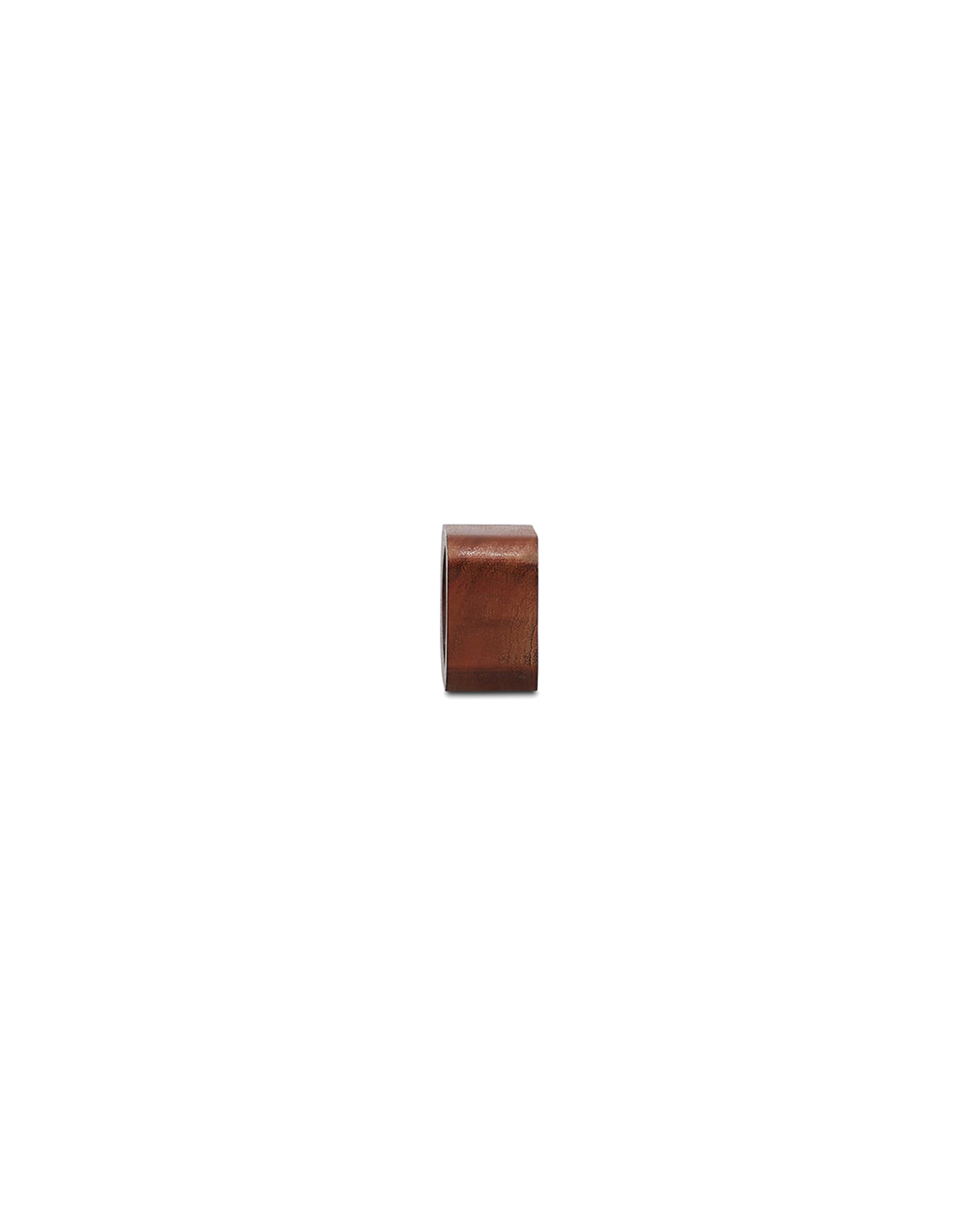 Moku Serviettenring aus Holz, quadratisch Holz, 4,5 × 4,5 cm, Ansicht 2