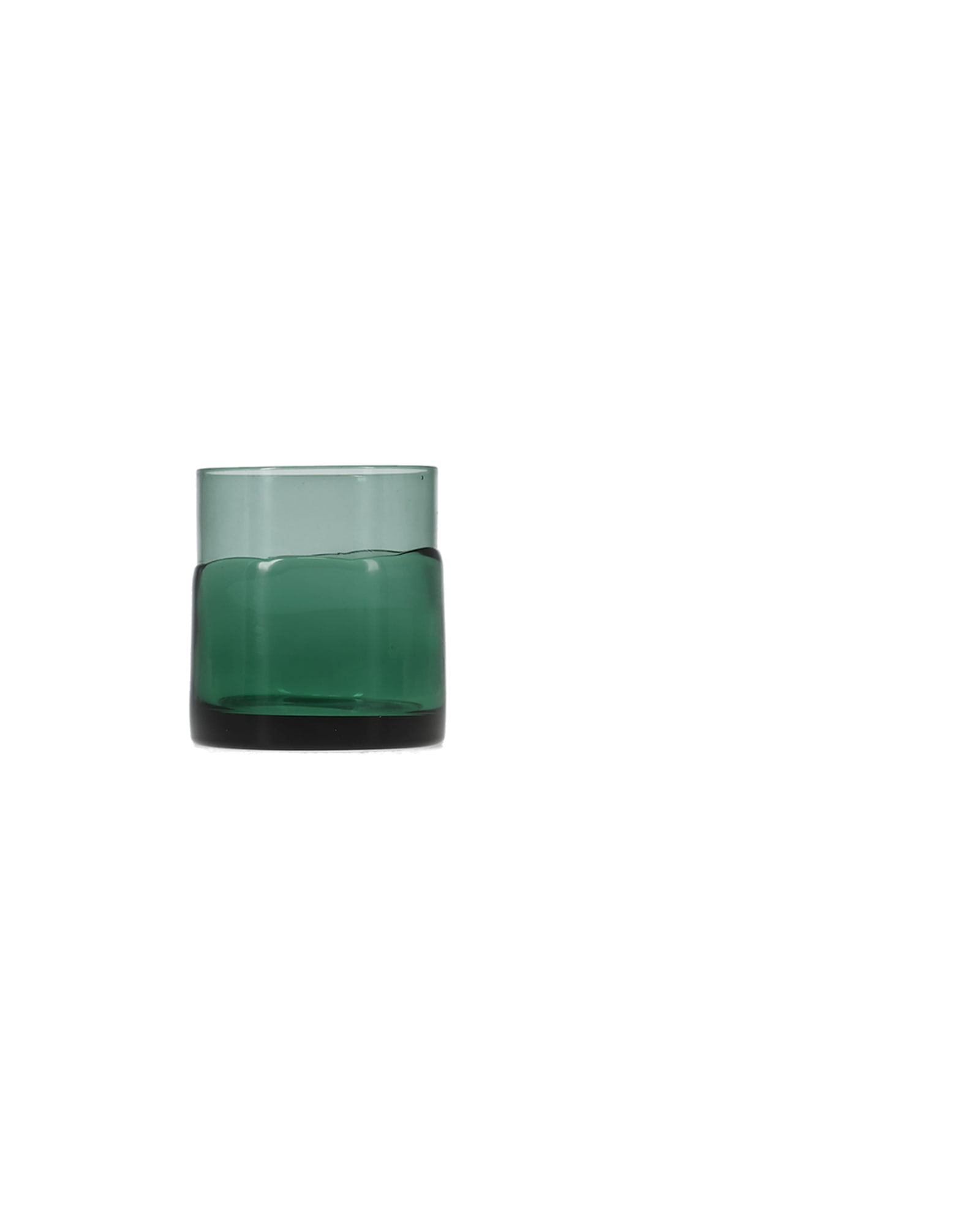 Mono Trinkglas aus durchgefärbtem Glas, Grün, 315 ml, Ansicht 1