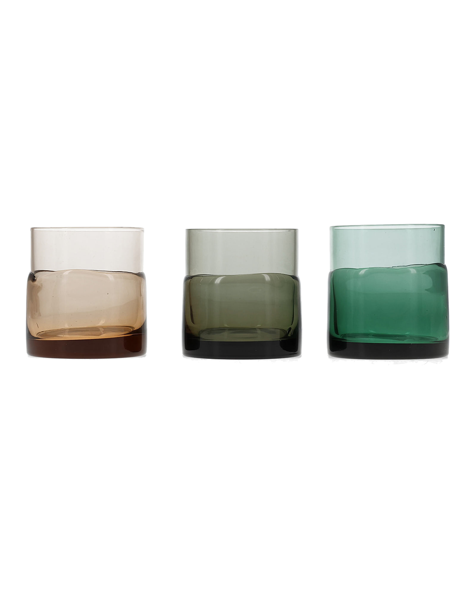 Mono Trinkglas aus durchgefärbtem Glas, Bernstein, 315 ml, Ansicht 2