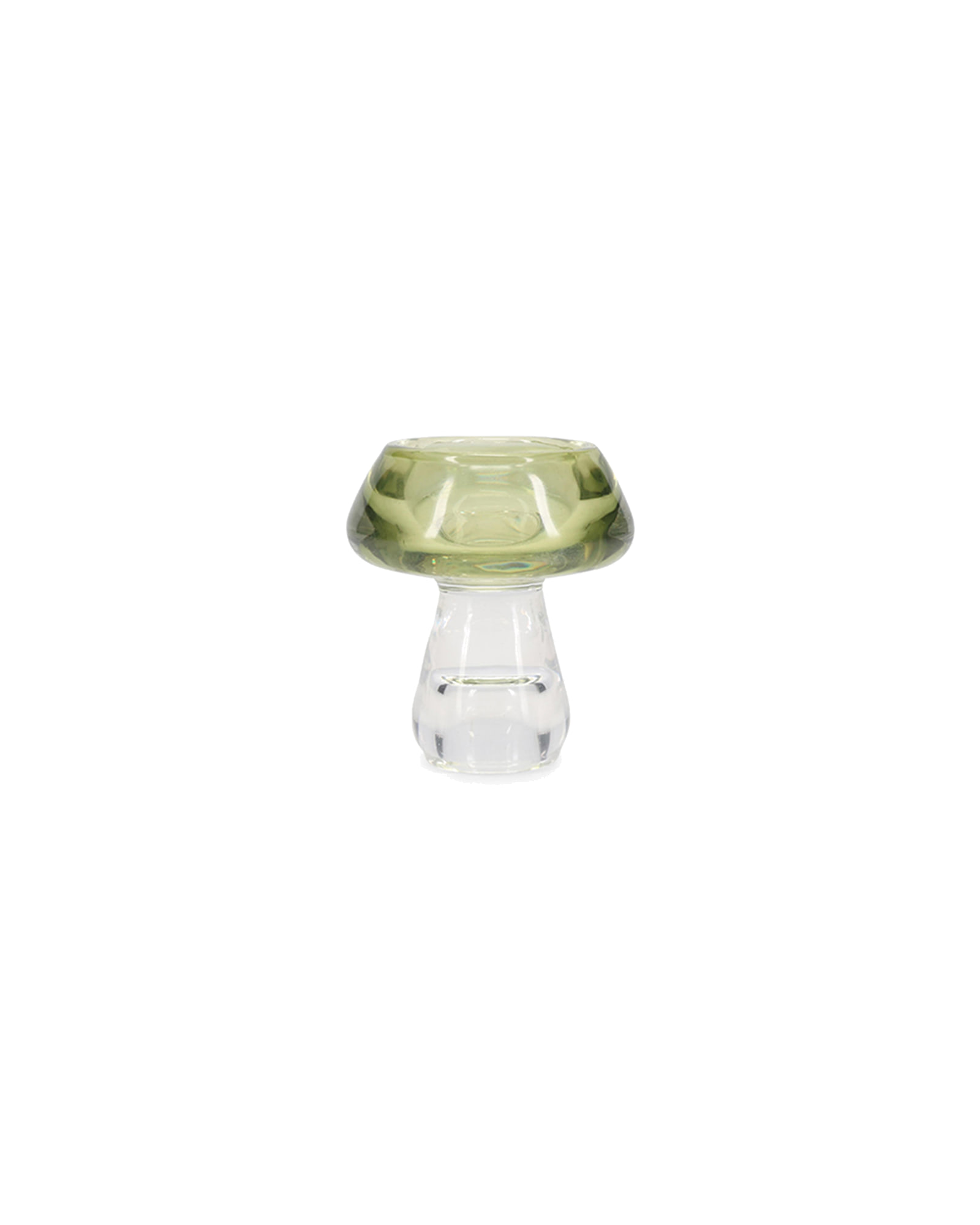 Mood Kerzenhalter aus Glas, Waldgrün, H 7,5 cm, Ansicht 1