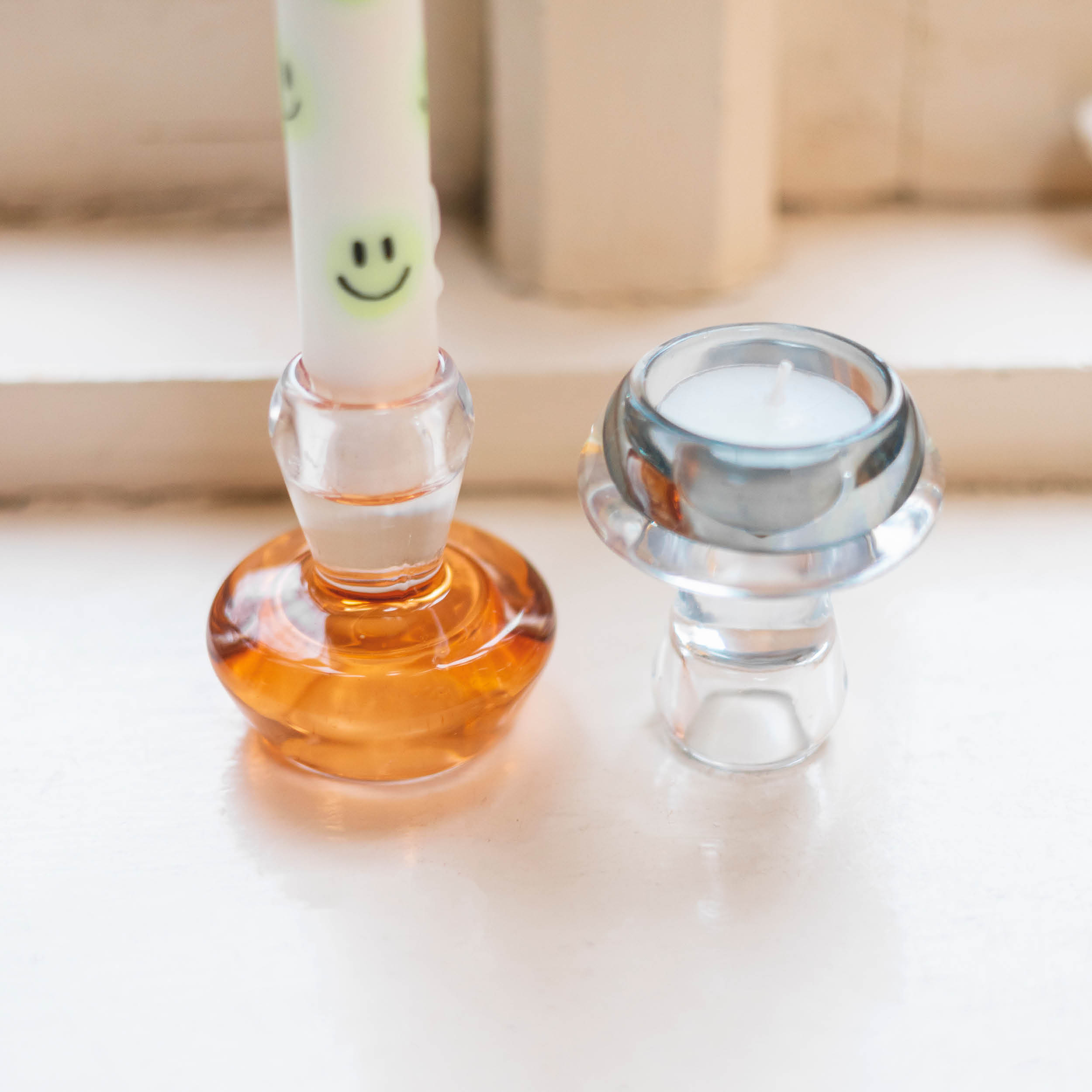 Mood Kerzenhalter aus Glas, Cloud, H 7,5 cm, Ansicht 5