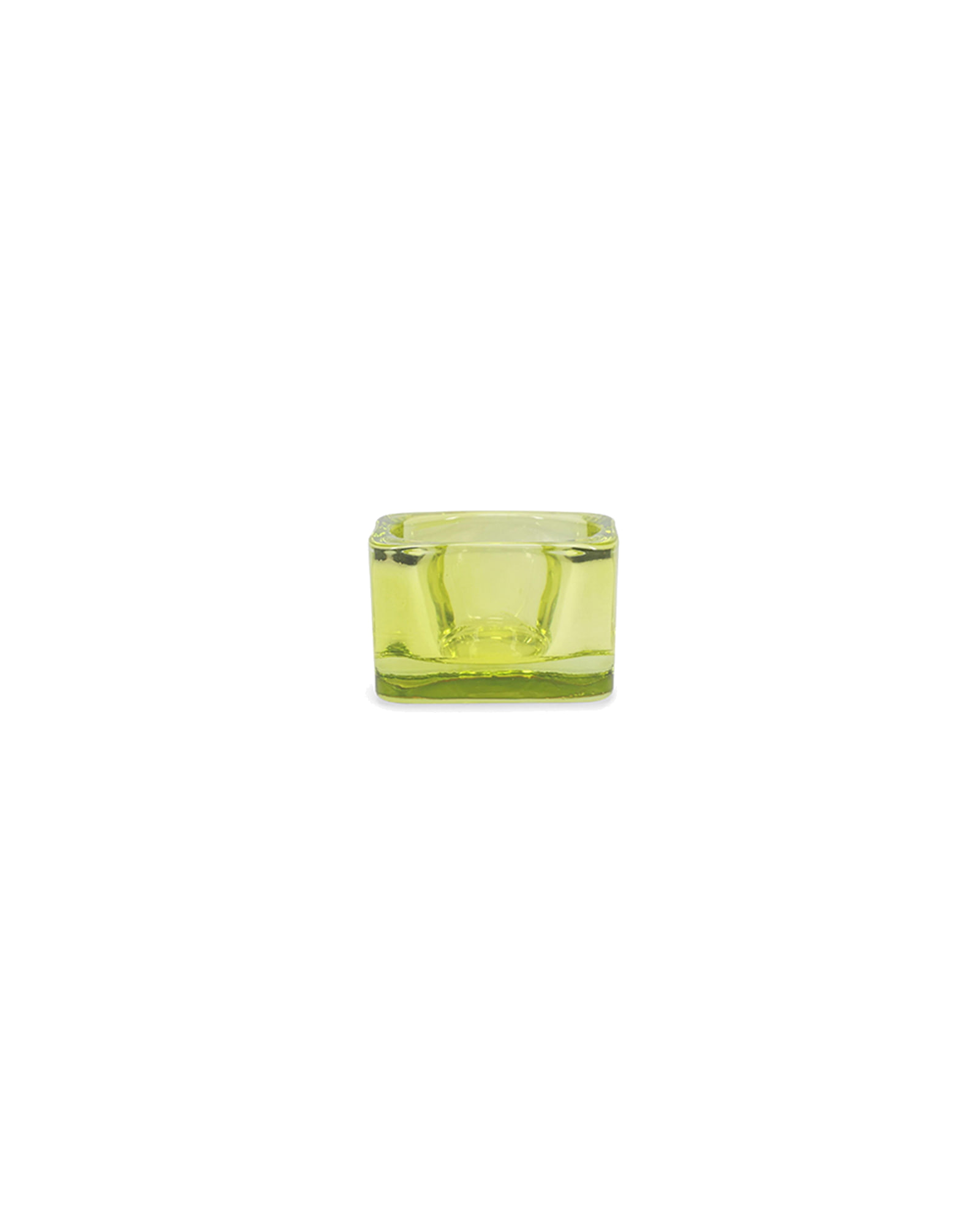 Mood Teelichthalter aus Glas, Waldgrün, 5 × 5 cm, Ansicht 1